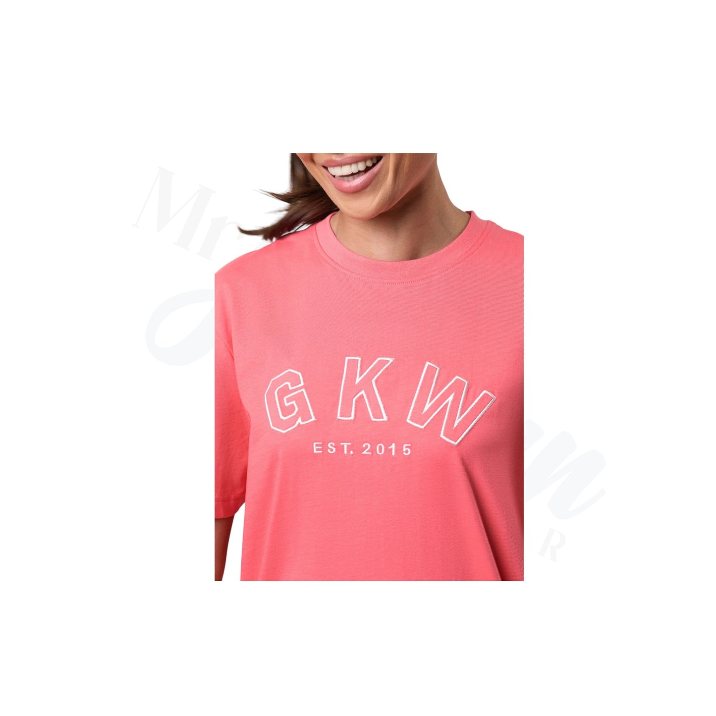 Spiced Coral Boyfriend Tee by GKW