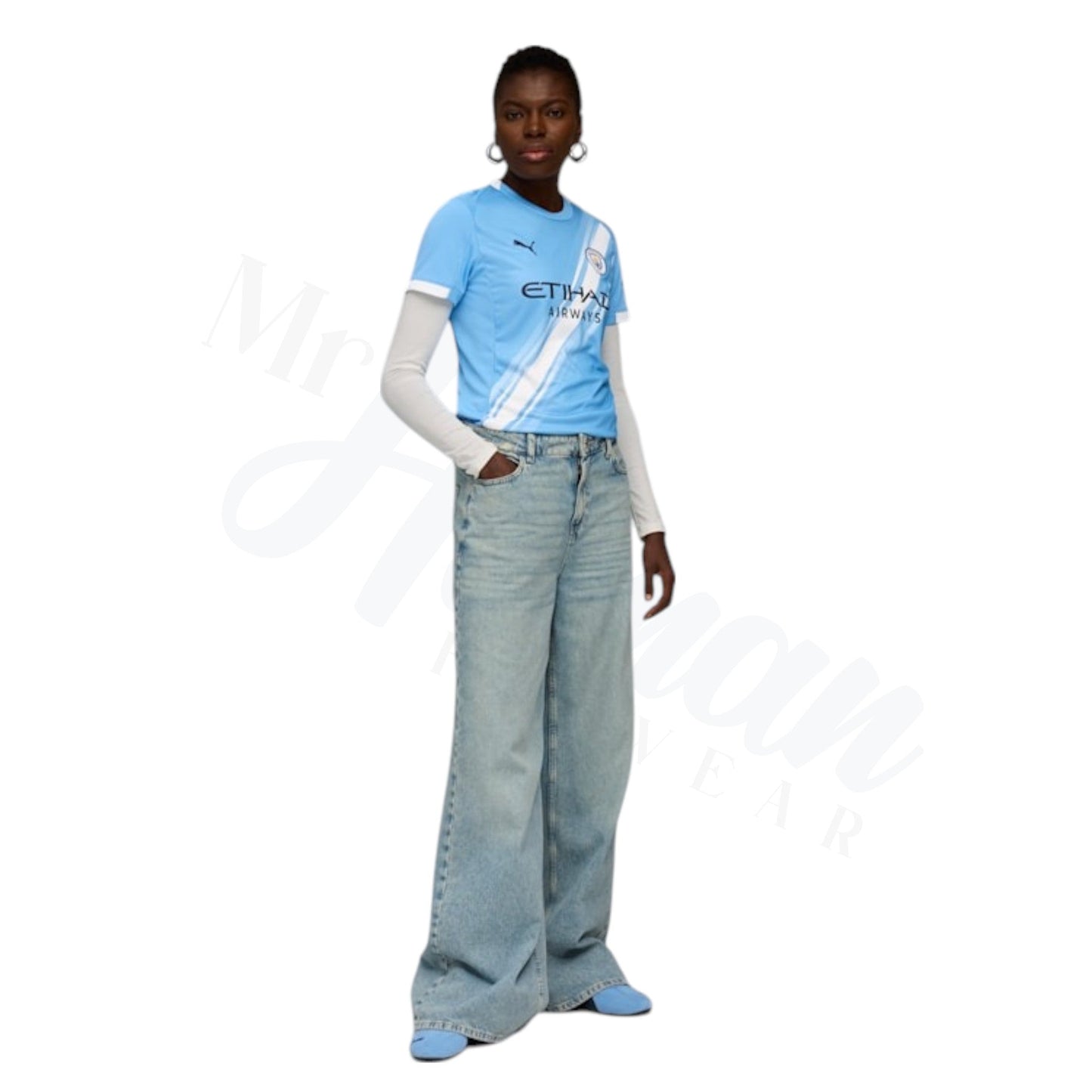 Man City 25/26 Home Jersey for Women Fans
