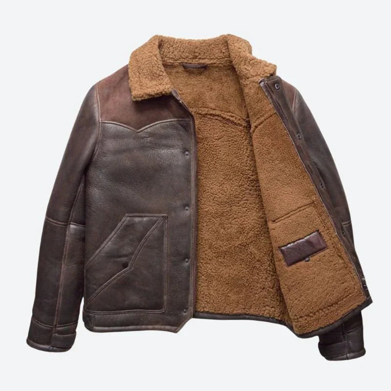 Jackson Shearling Leather Jacket