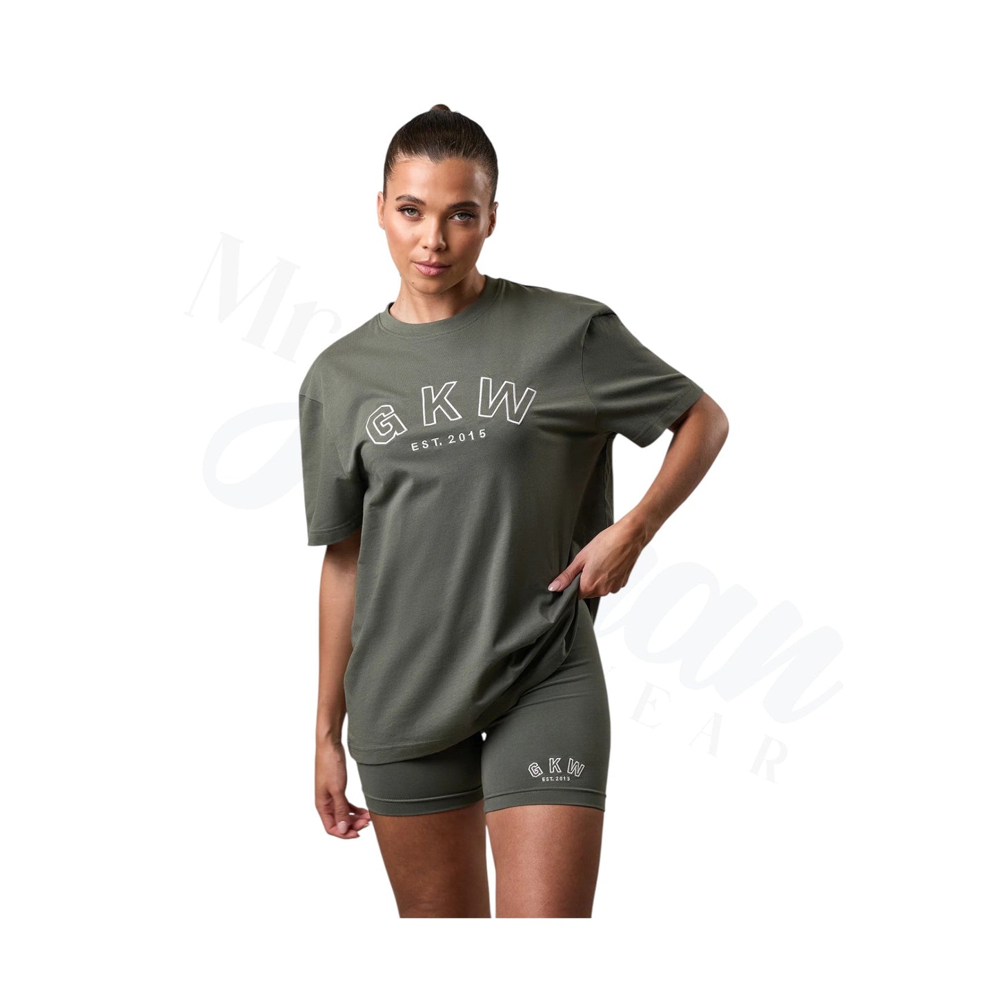 GKW Dusk Green Boyfriend Tee - Style