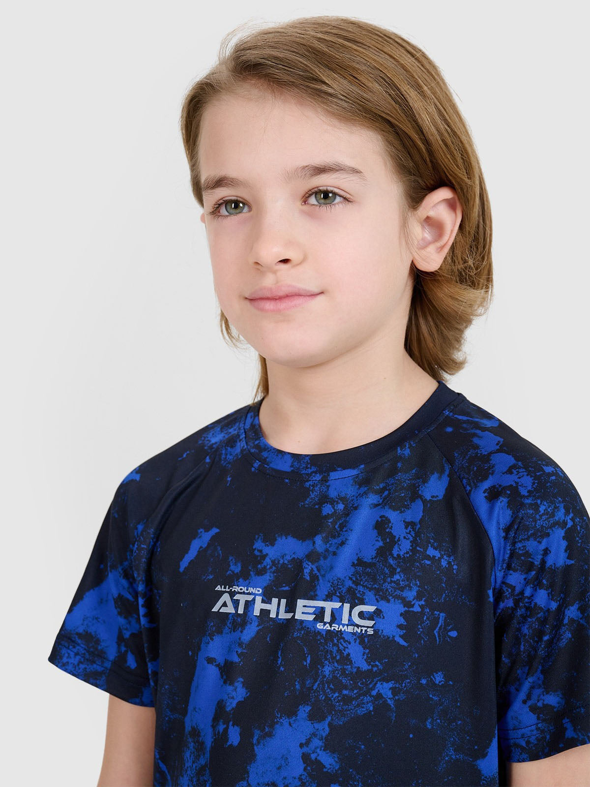 Boy's quick-drying sports T-shirt - multicolour