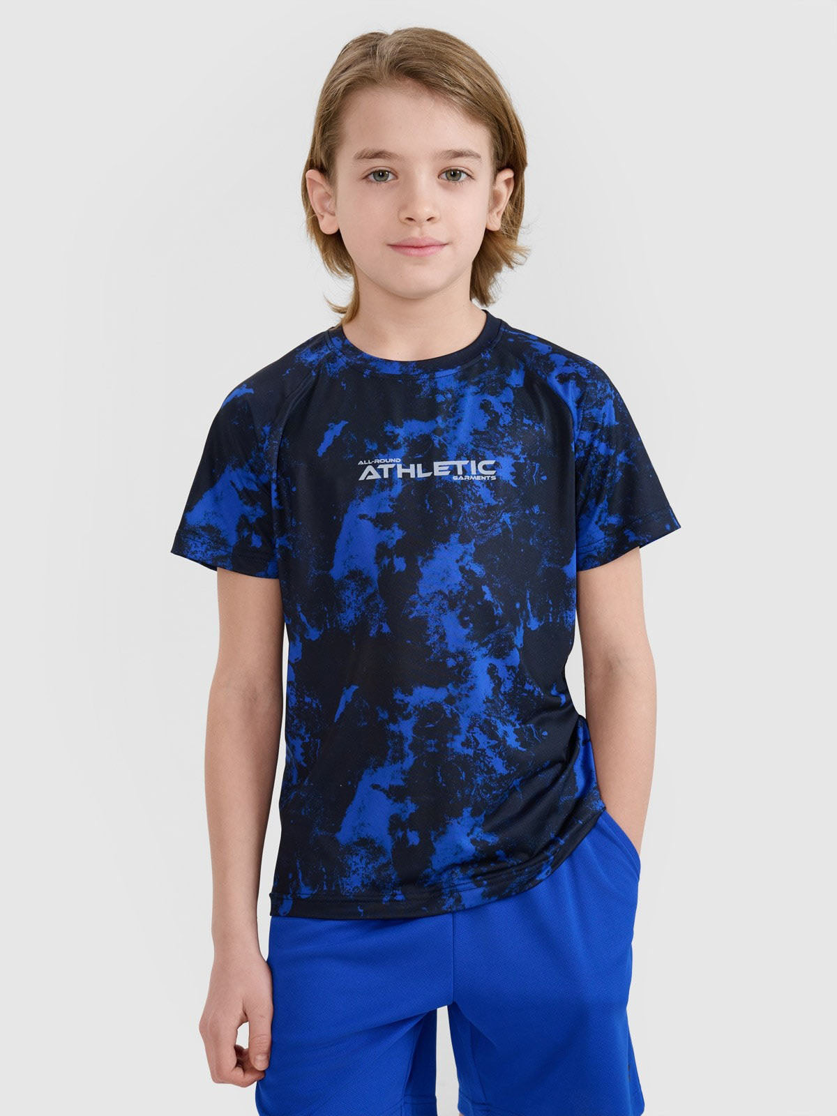 Boy's quick-drying sports T-shirt - multicolour