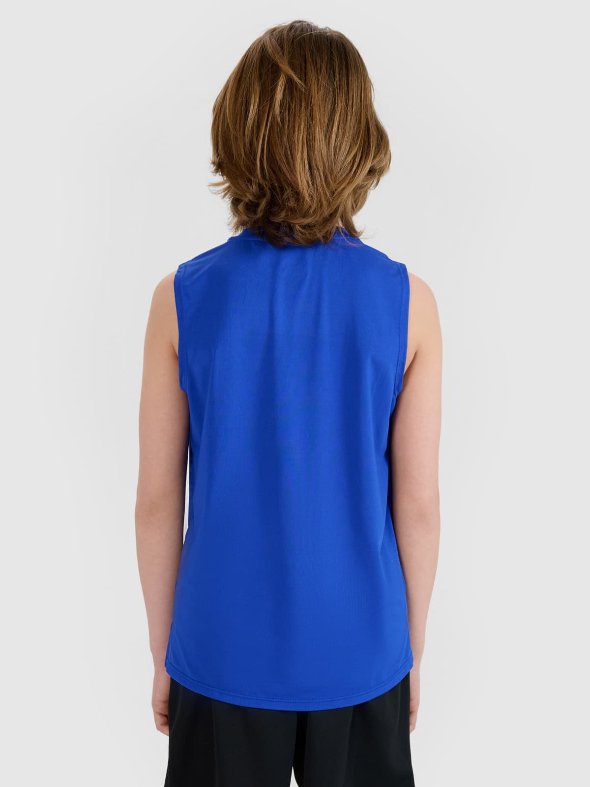 Boy's quick-drying sports tank top - navy blue