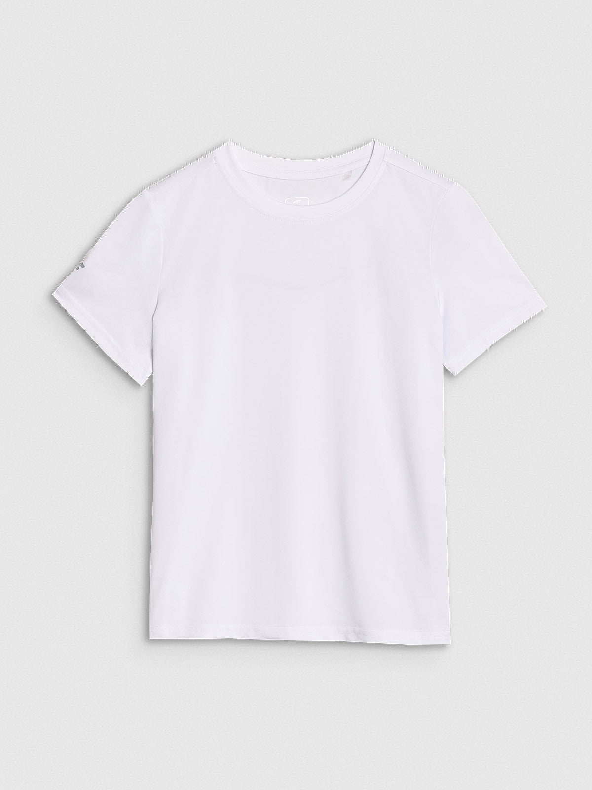 Boy's quick-drying sports T-shirt - white