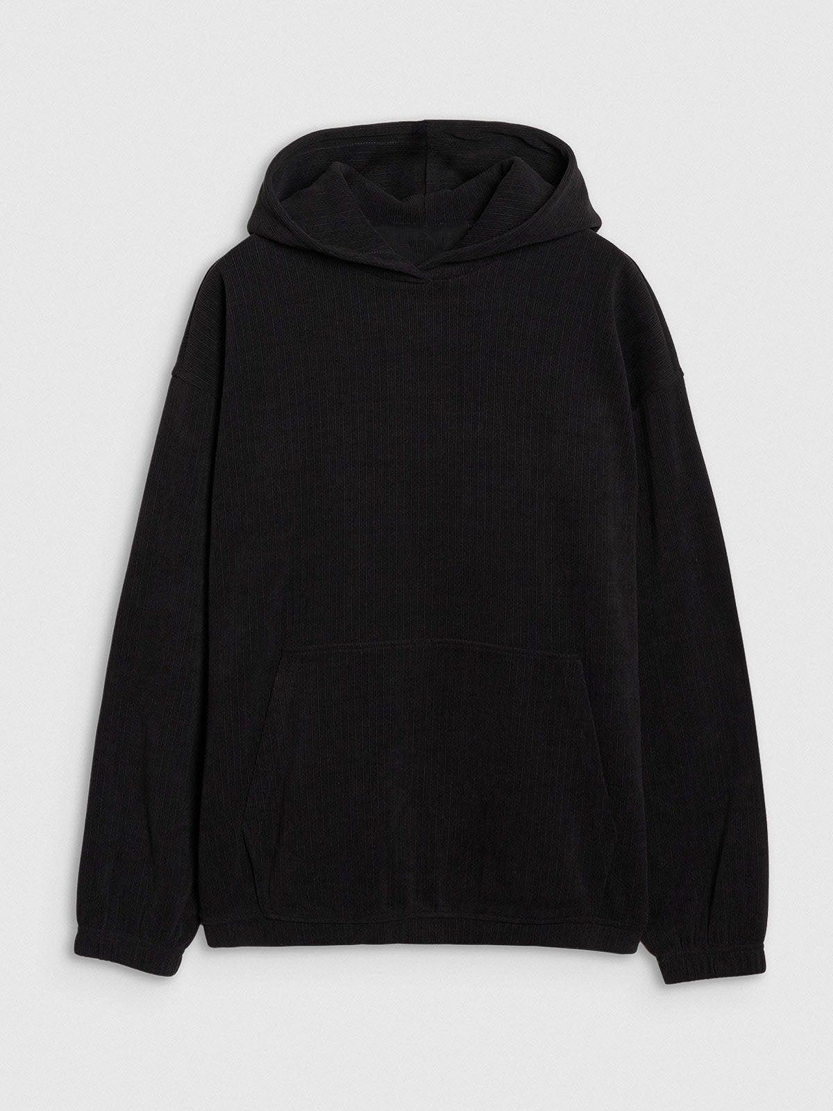 Men's pullover hoodie - black