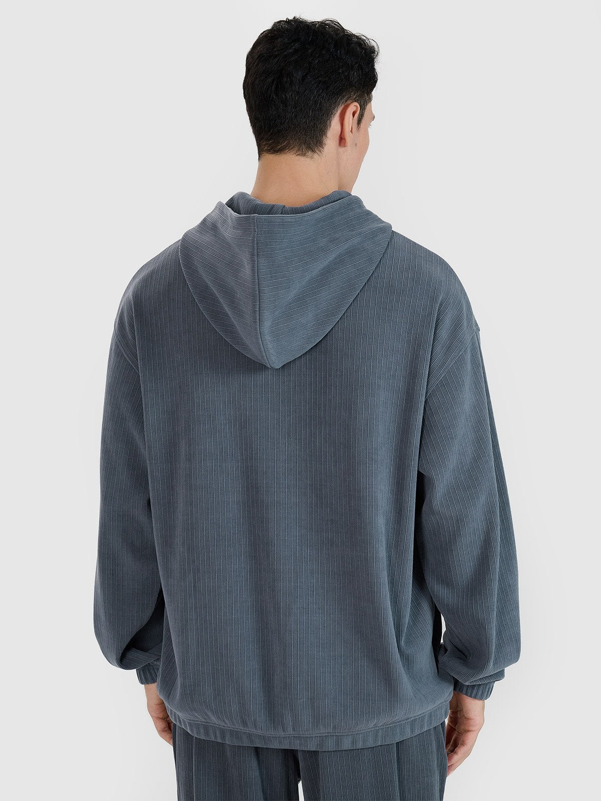 Men's pullover hoodie - grey