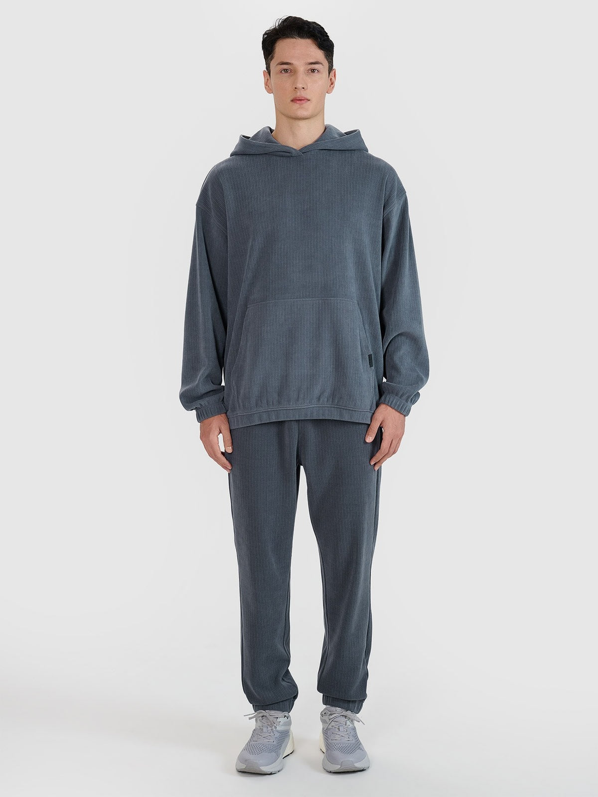 Men's pullover hoodie - grey