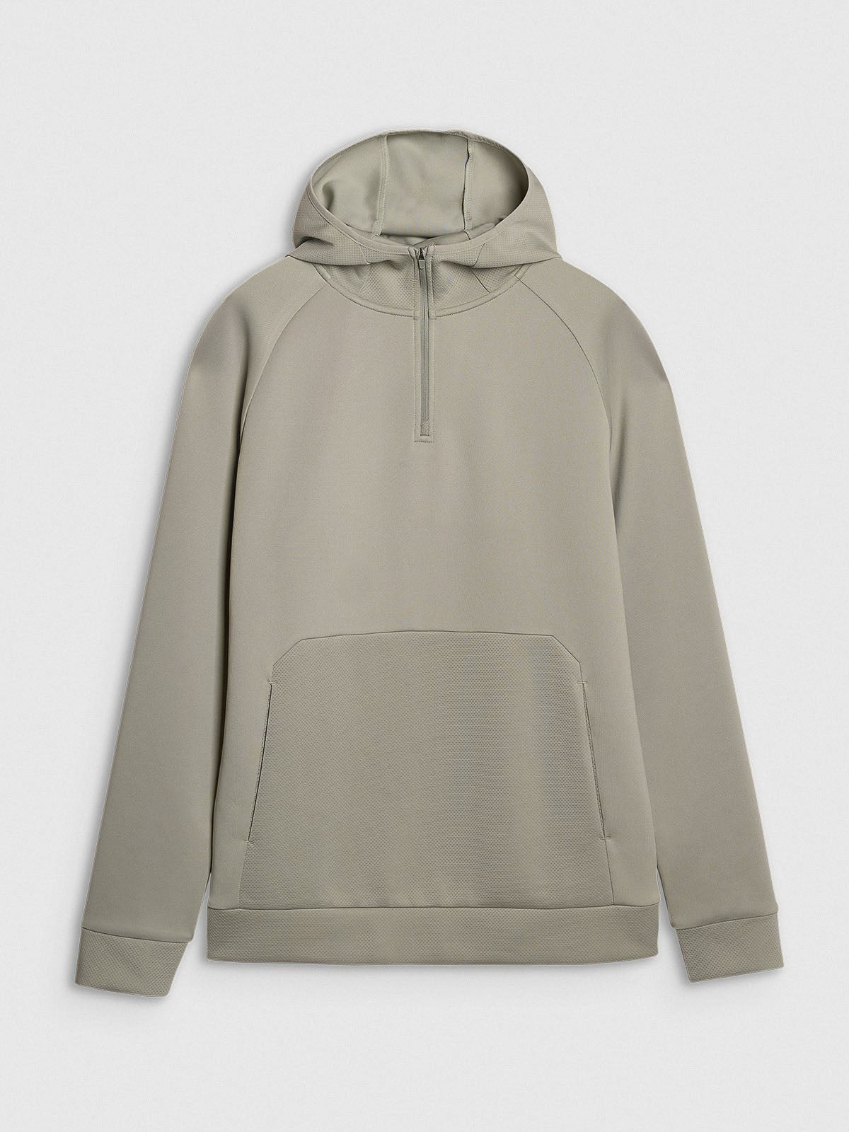 Men's regular quick-drying training sweatshirt - khaki