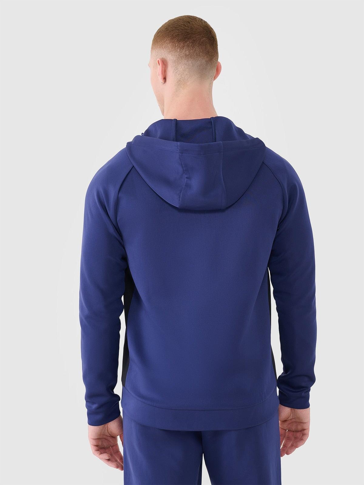 Men's quick-drying training sweatshirt - navy blue