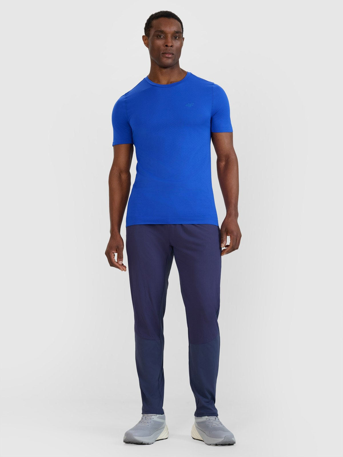 Men's quick-drying trail running pants - grey
