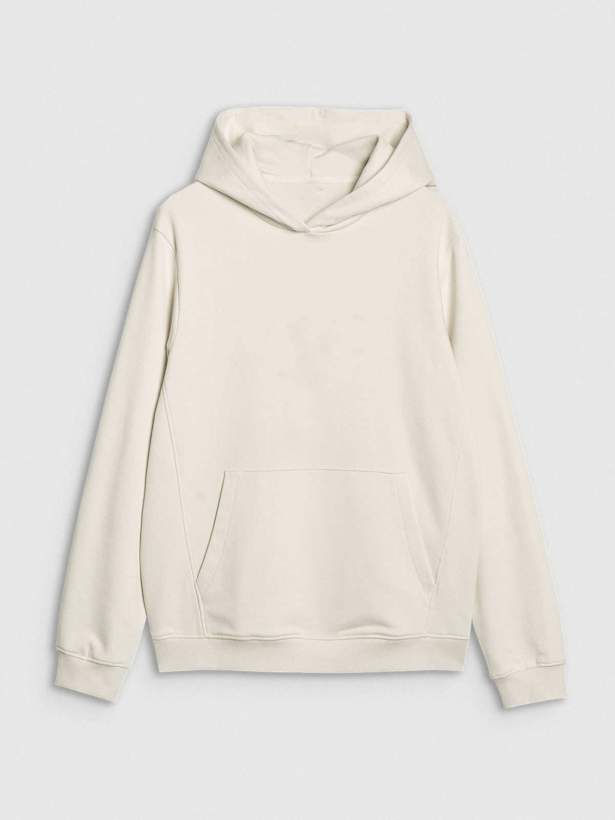 Men's pullover hoodie - beige