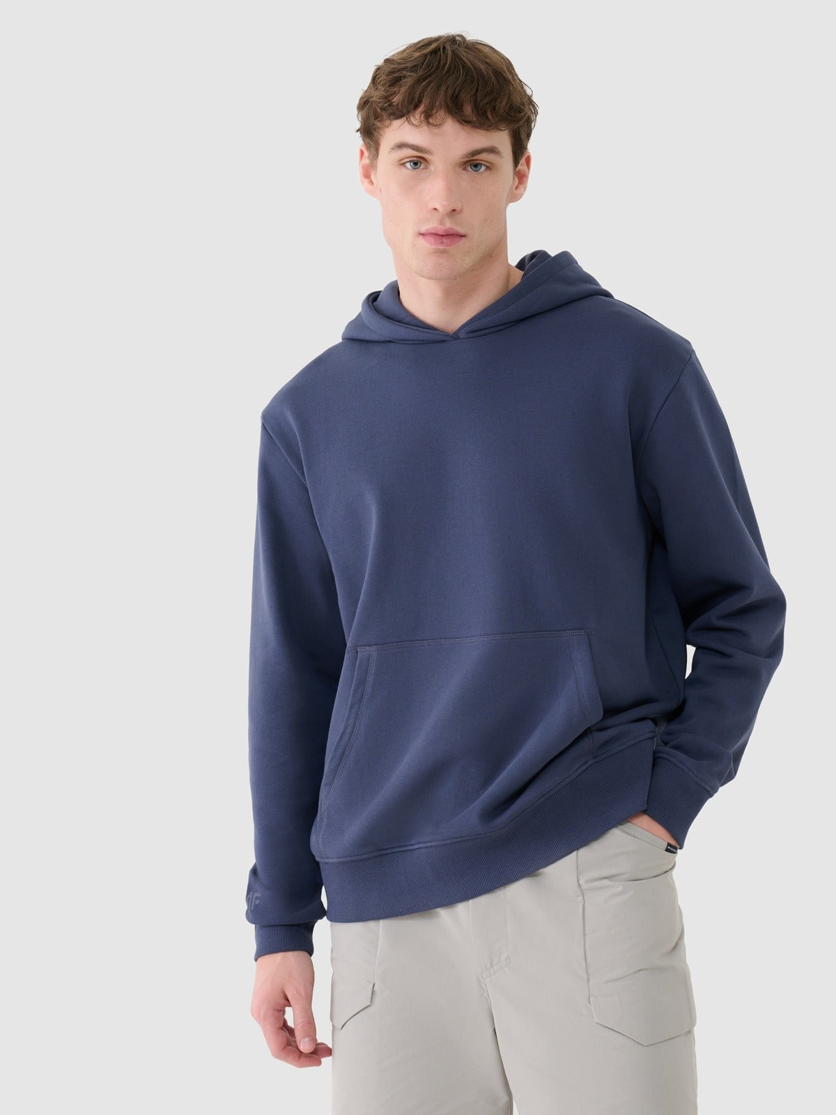 Men's pullover hoodie - grey