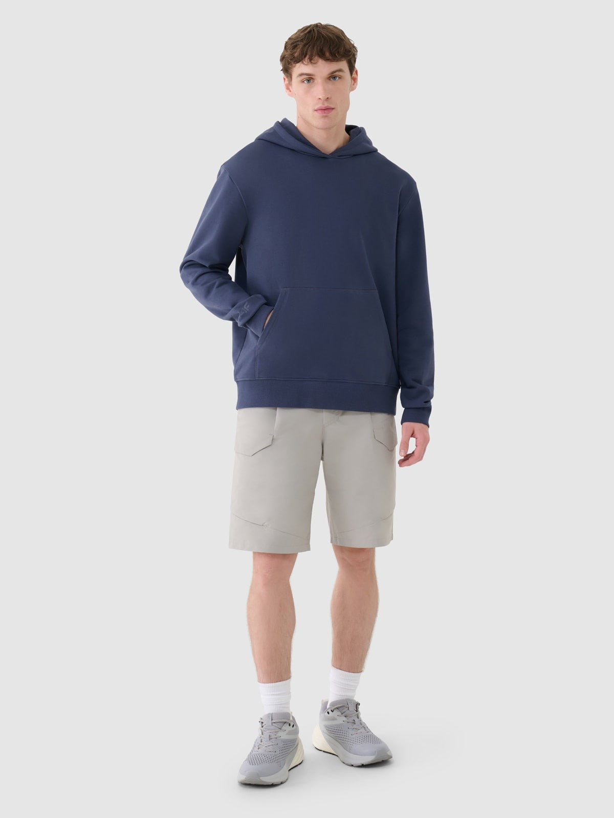 Men's pullover hoodie - grey