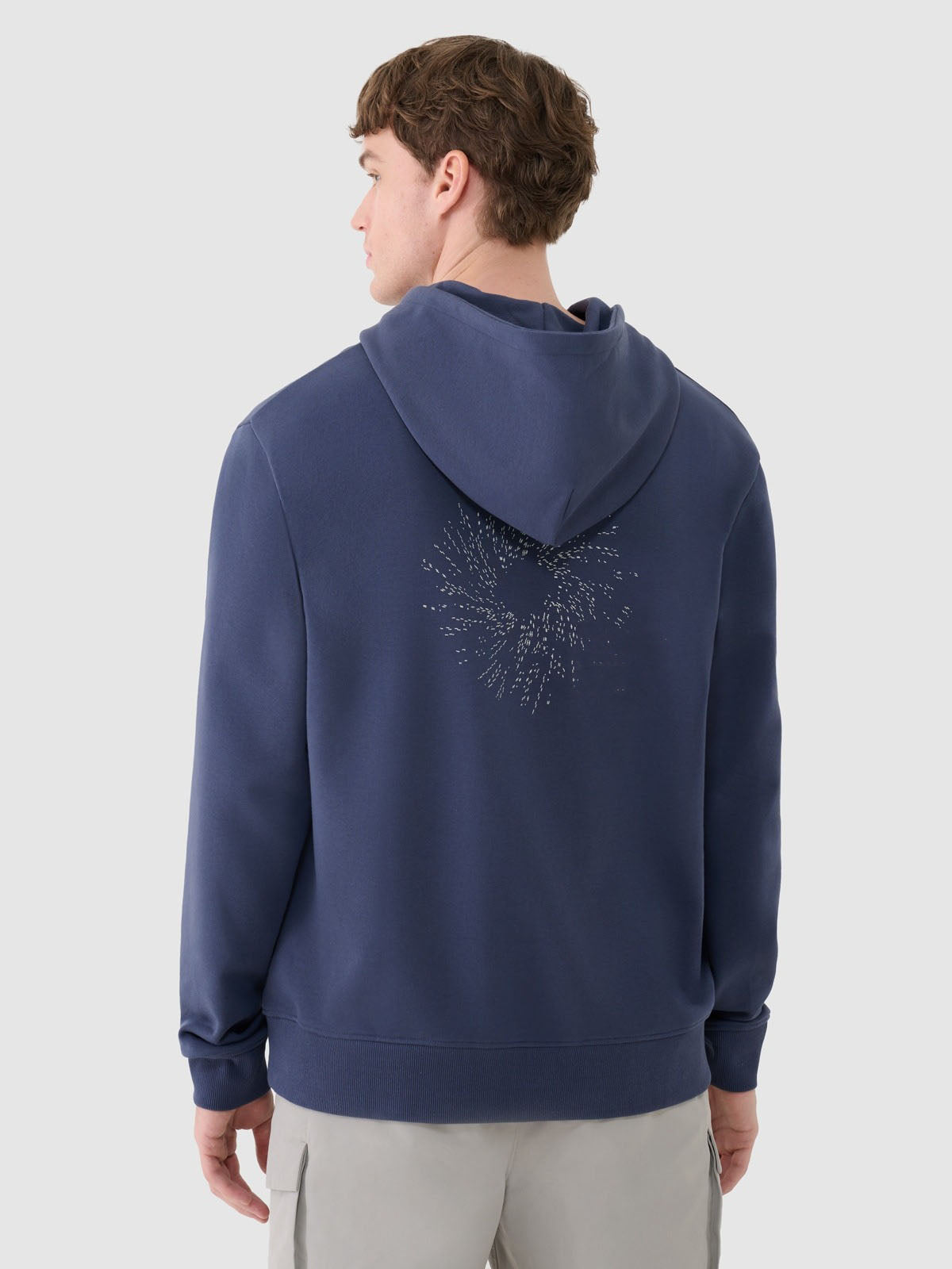 Men's pullover hoodie - grey