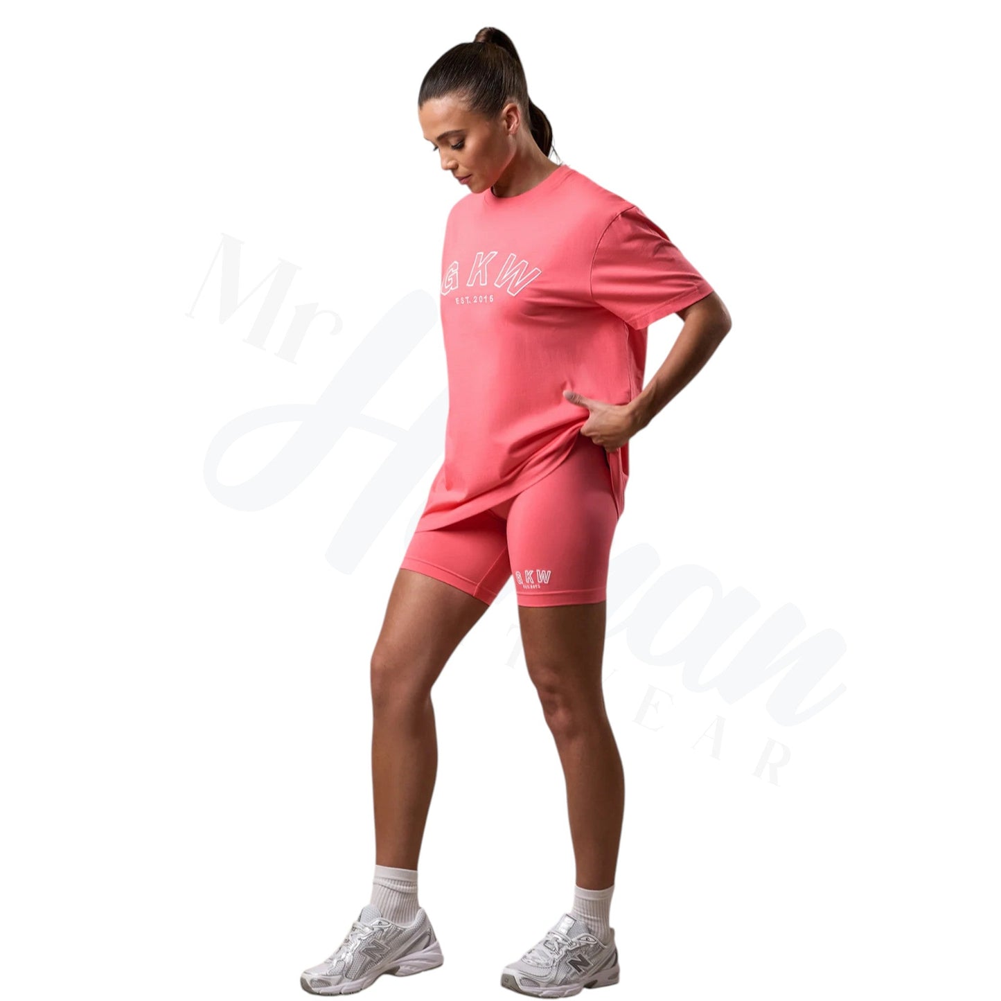 Spiced Coral Boyfriend Tee by GKW