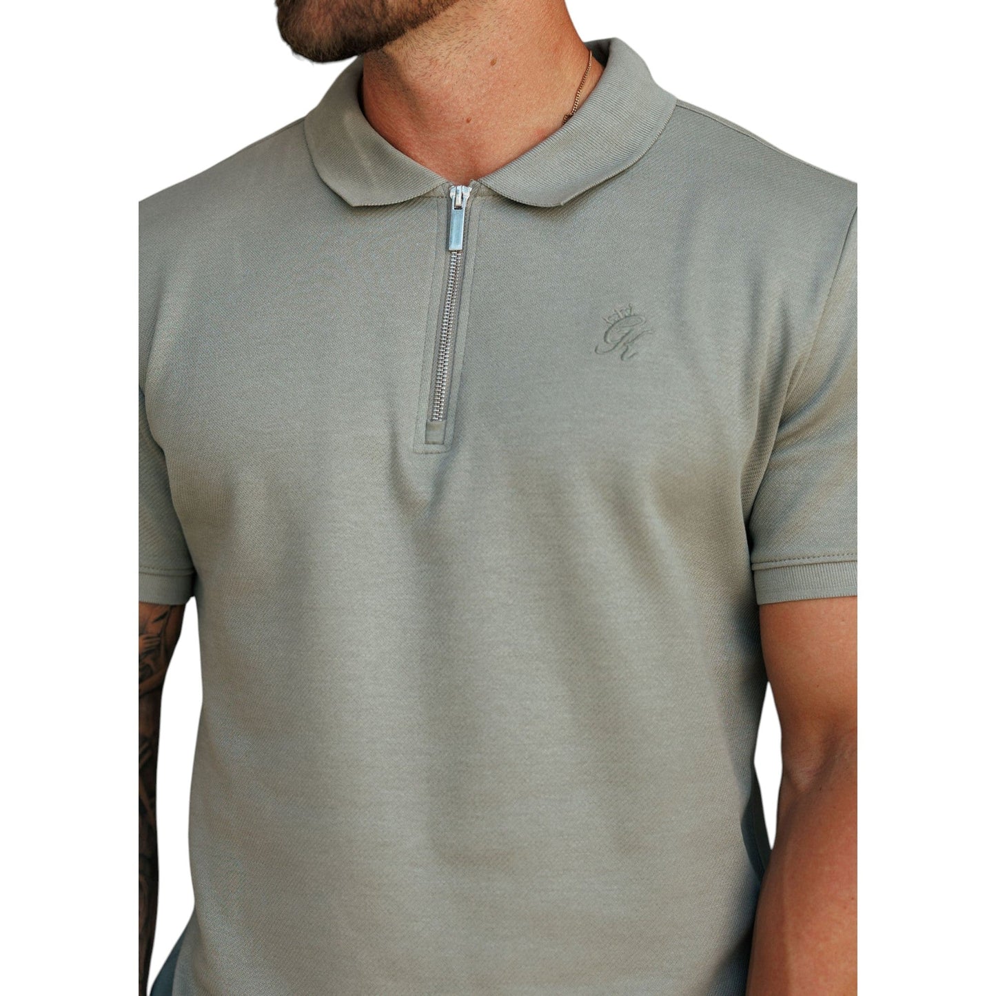 Portals Textured designed - Polo Soft - Khaki