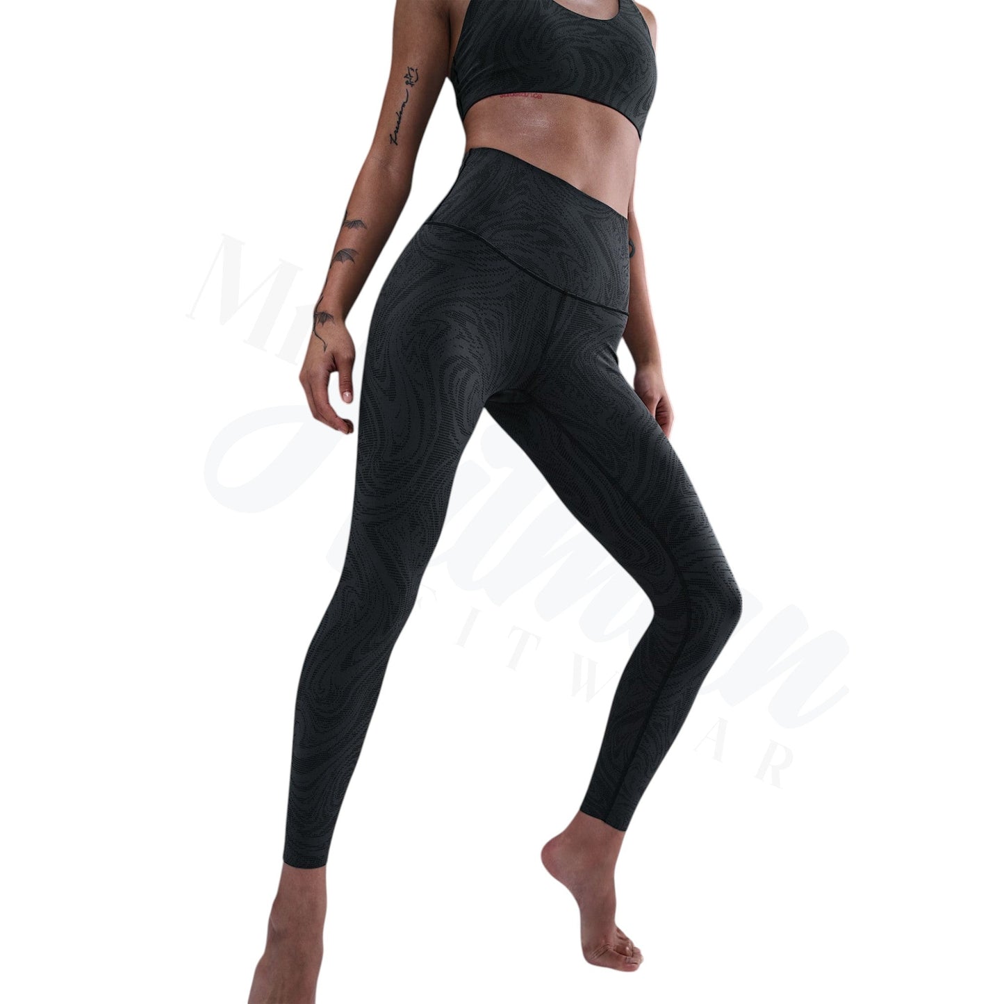 Zenvy Gentle-Support Printed Leggings