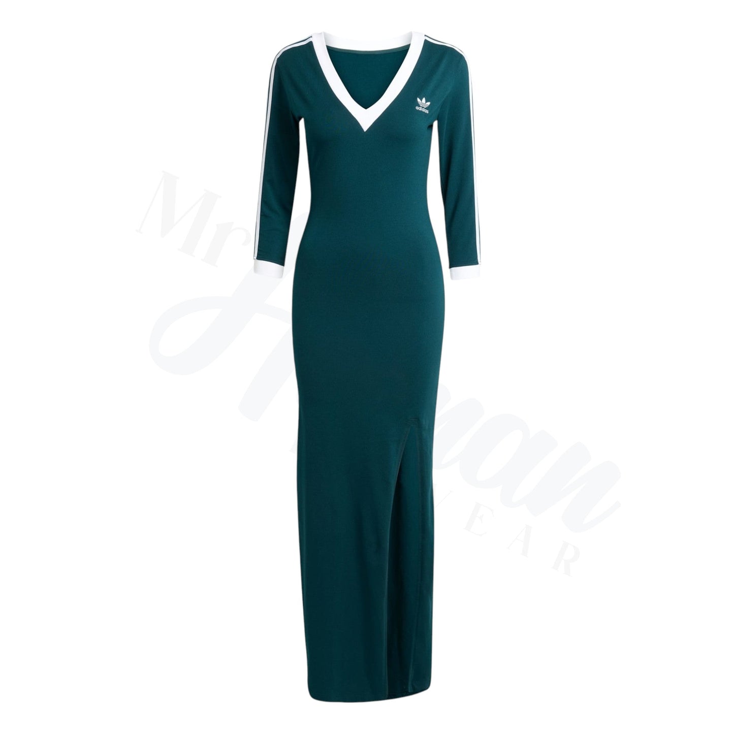 adidas 3-Stripes Body-Hugging Maxi Dress