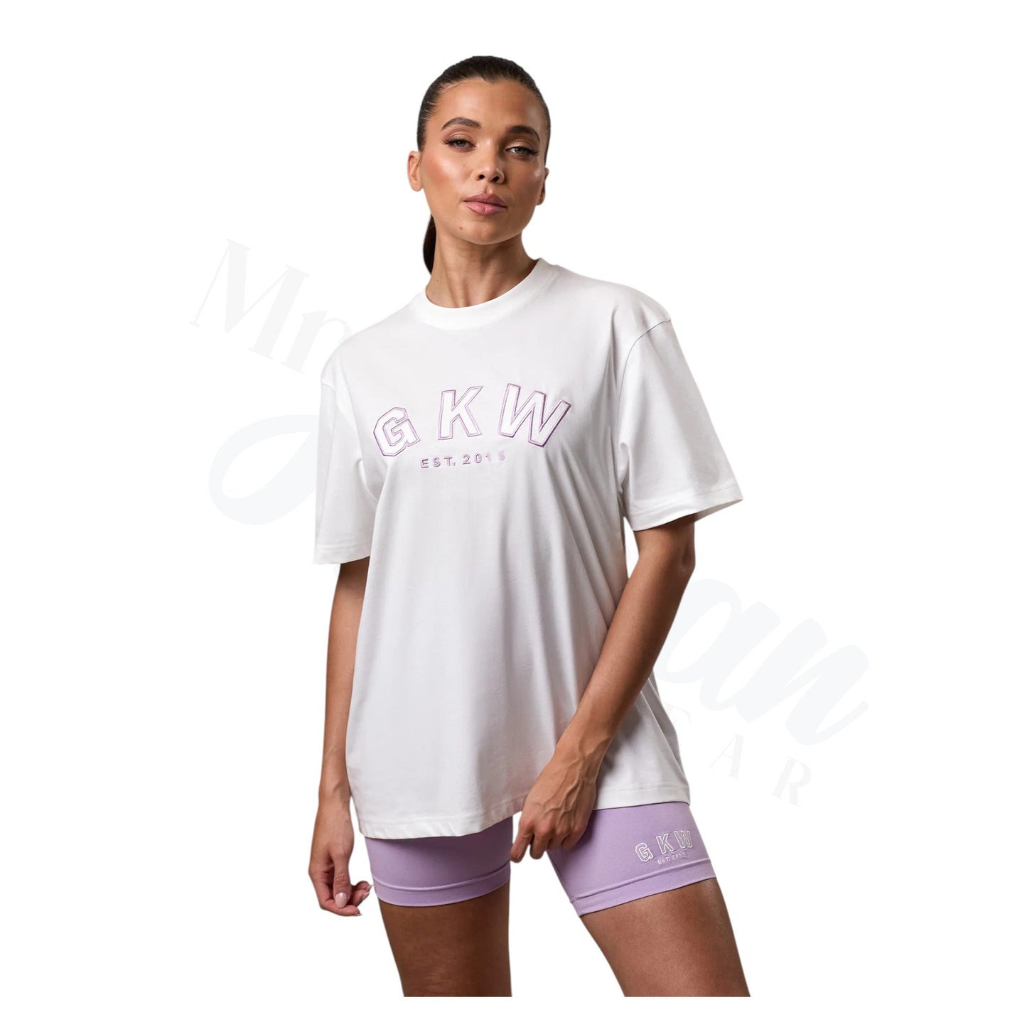 GKW Boyfriend Tee in Soft Cream Shade