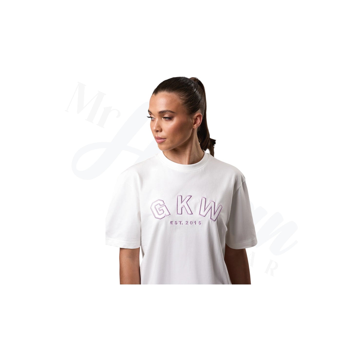 GKW Boyfriend Tee in Soft Cream Shade