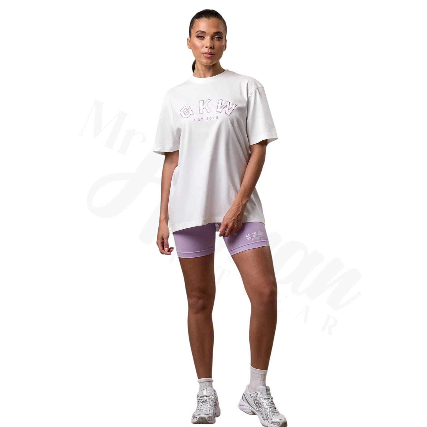 GKW Boyfriend Tee in Soft Cream Shade