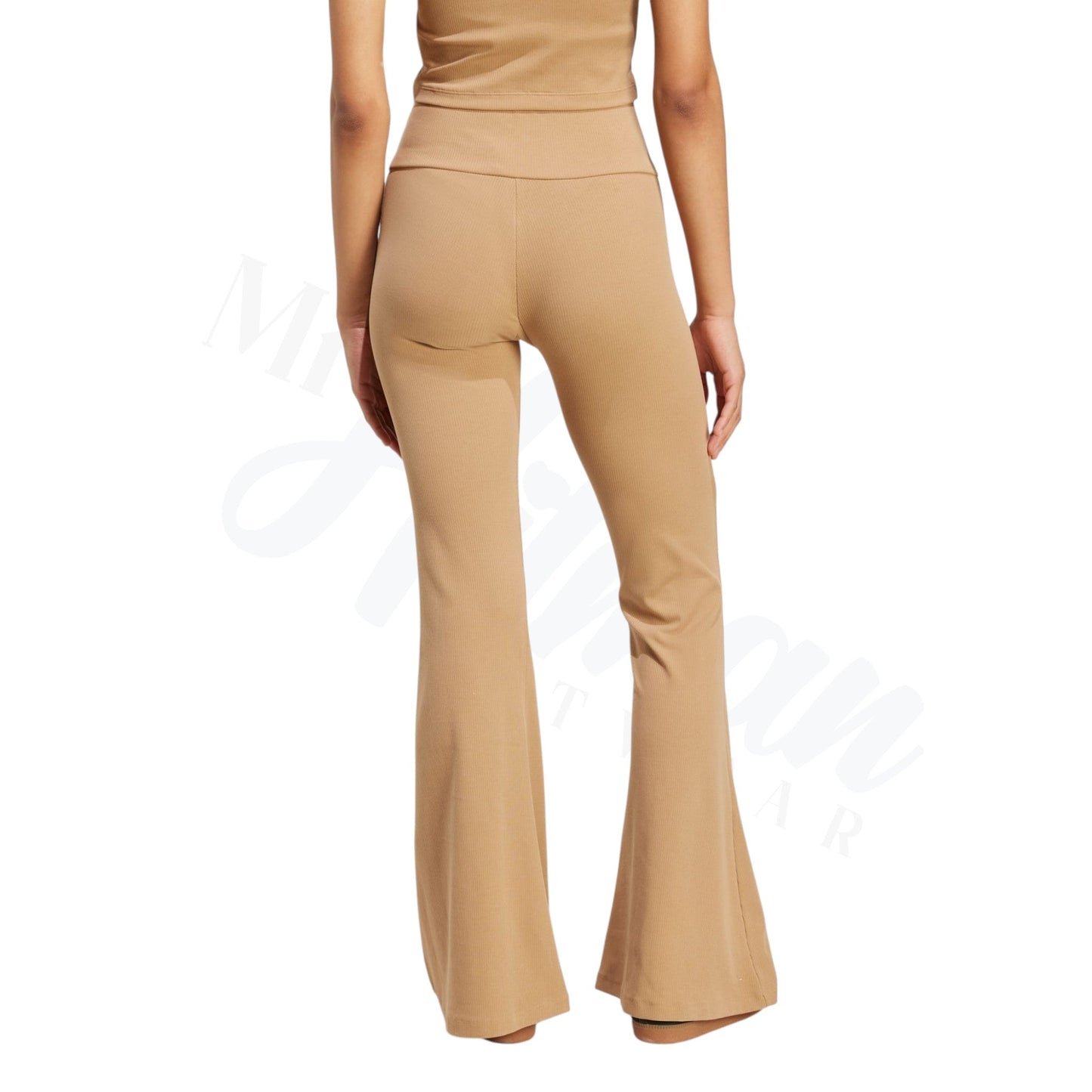 Essentials Rib Flare Tights by adidas