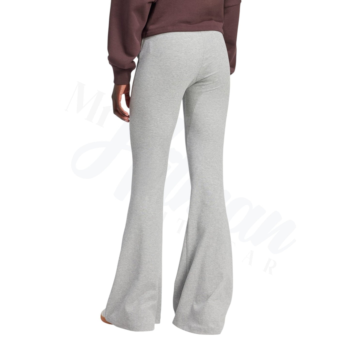 Move Easy in adidas Rib Flared Leggings