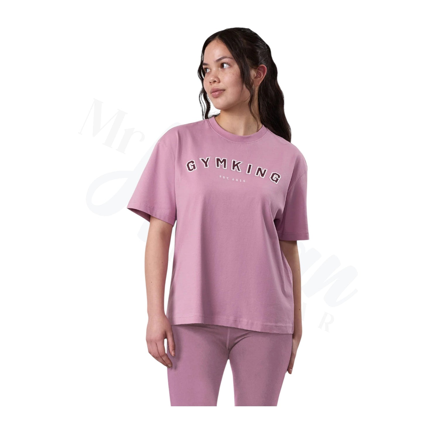 Shadow Boyfriend Tee - Kids Mauve Fit