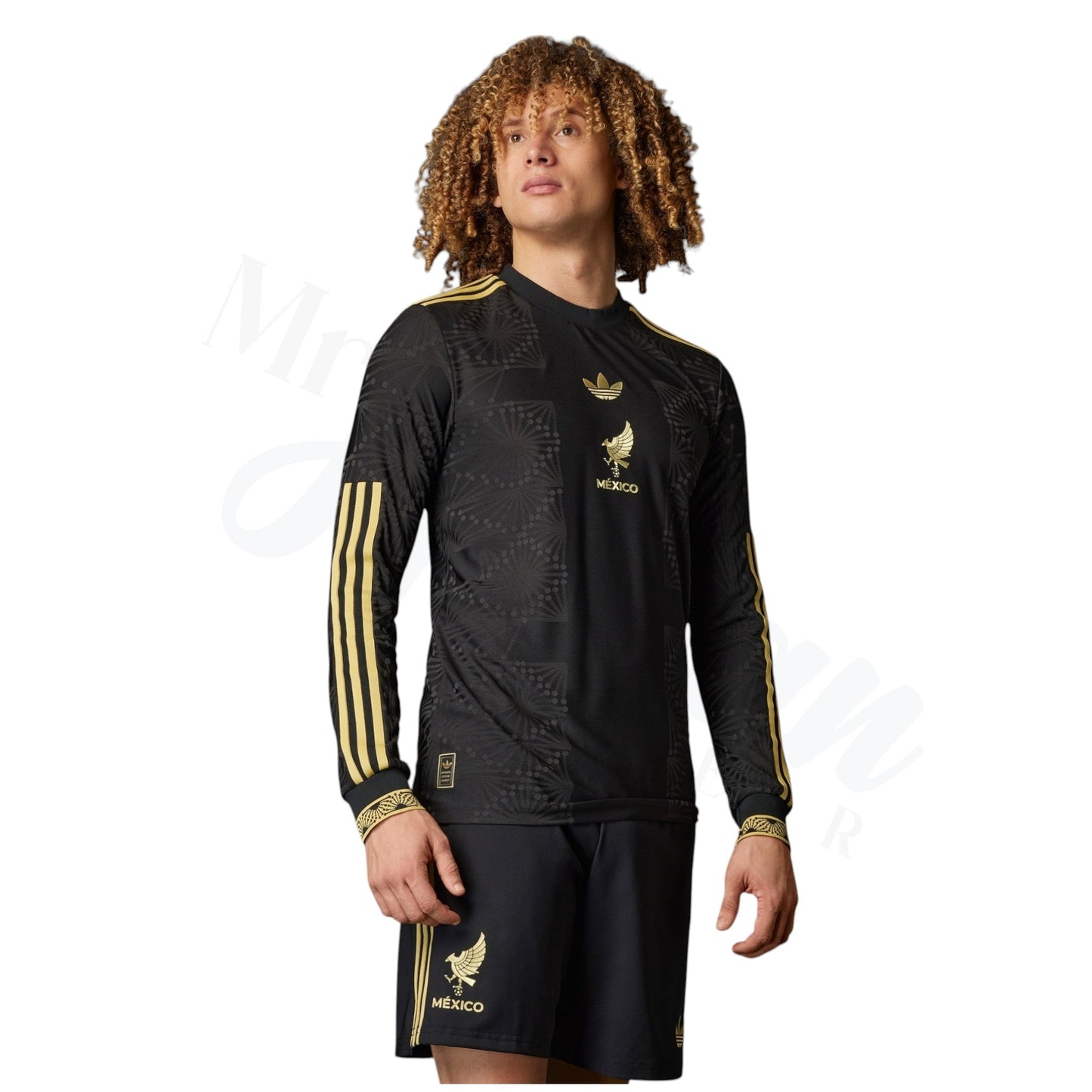 Mexico Gold Long Sleeve Jersey