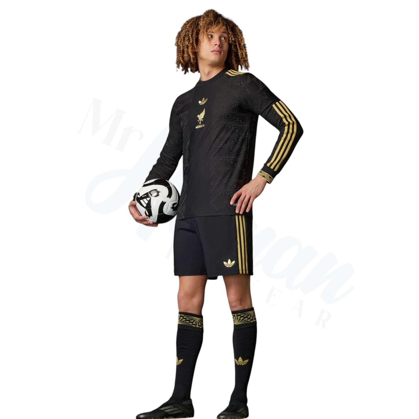 Mexico Gold Long Sleeve Jersey