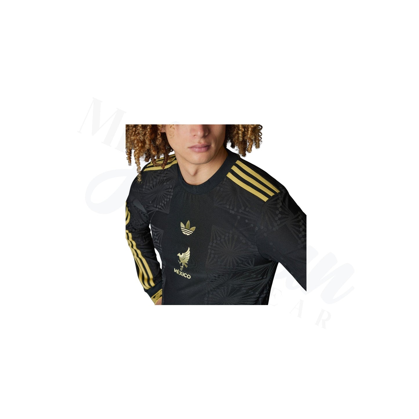Mexico Gold Long Sleeve Jersey