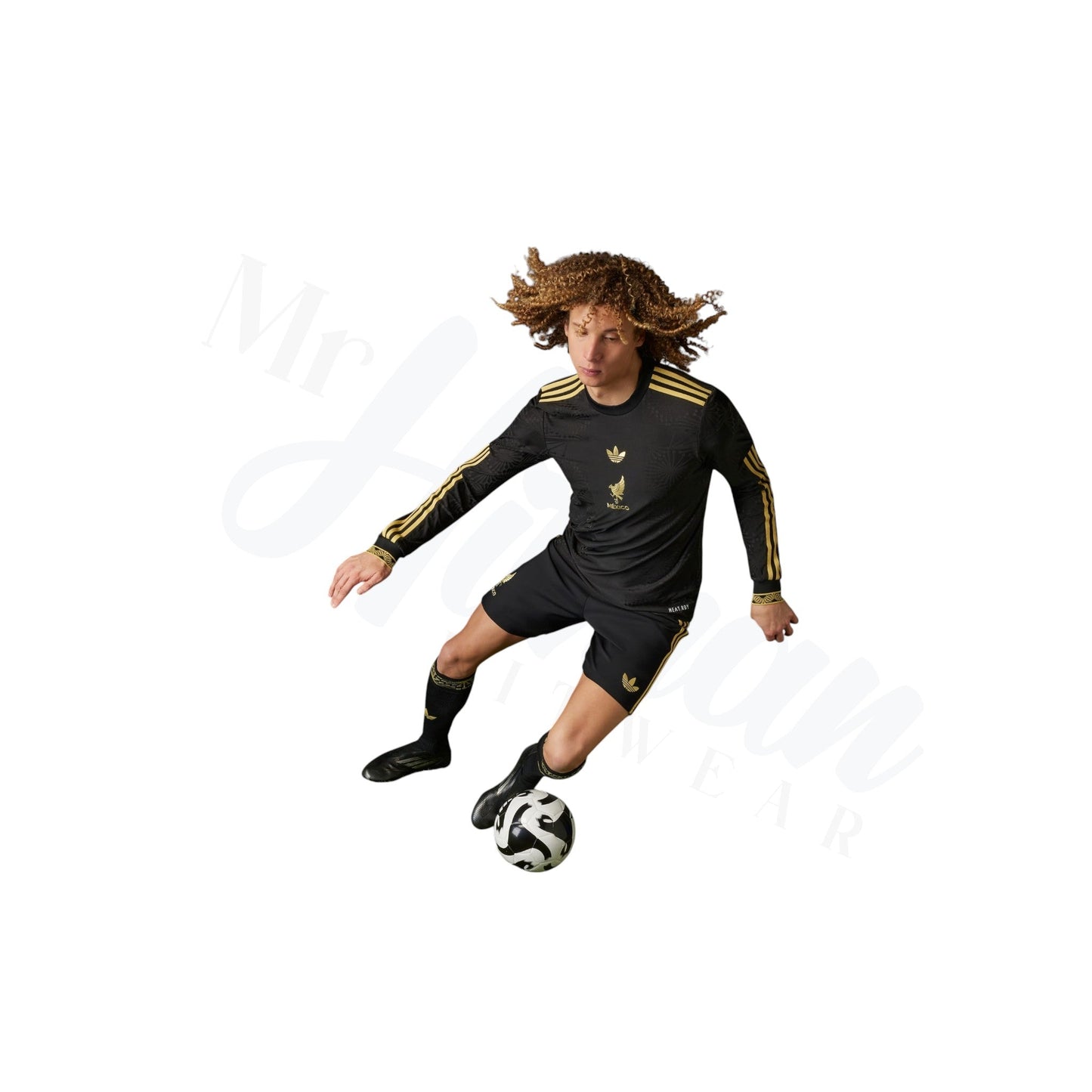 Mexico Gold Long Sleeve Jersey
