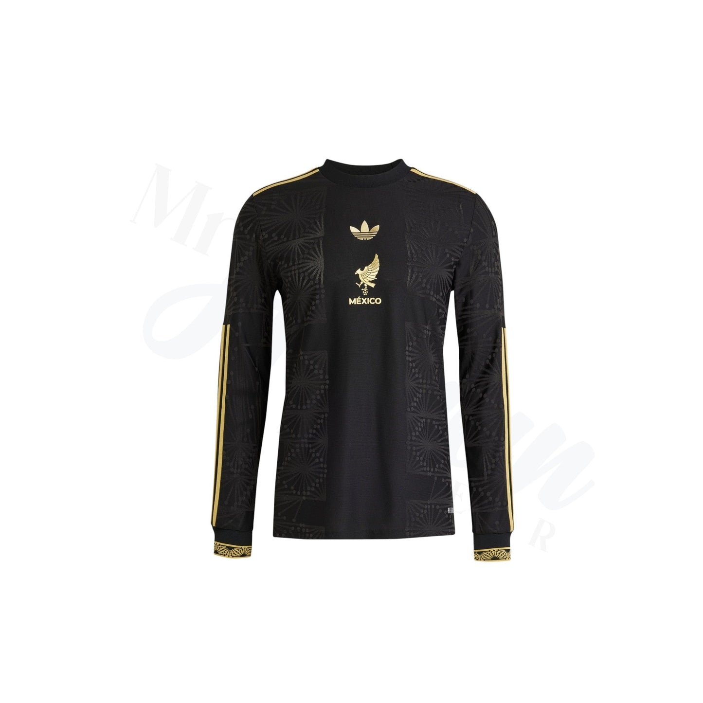 Mexico Gold Long Sleeve Jersey
