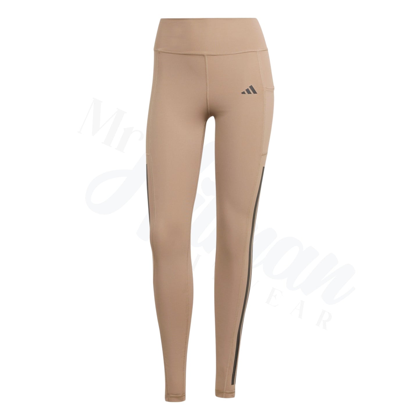 Sleek adidas Optime 3-Stripes Workout Leggings