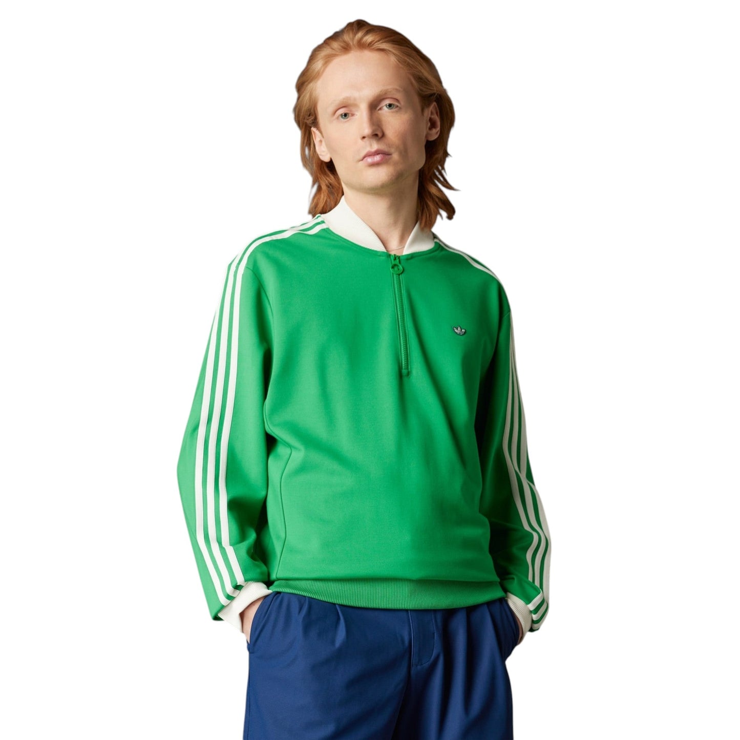 3-Stripes Quarter-Zip Sweatshirt
