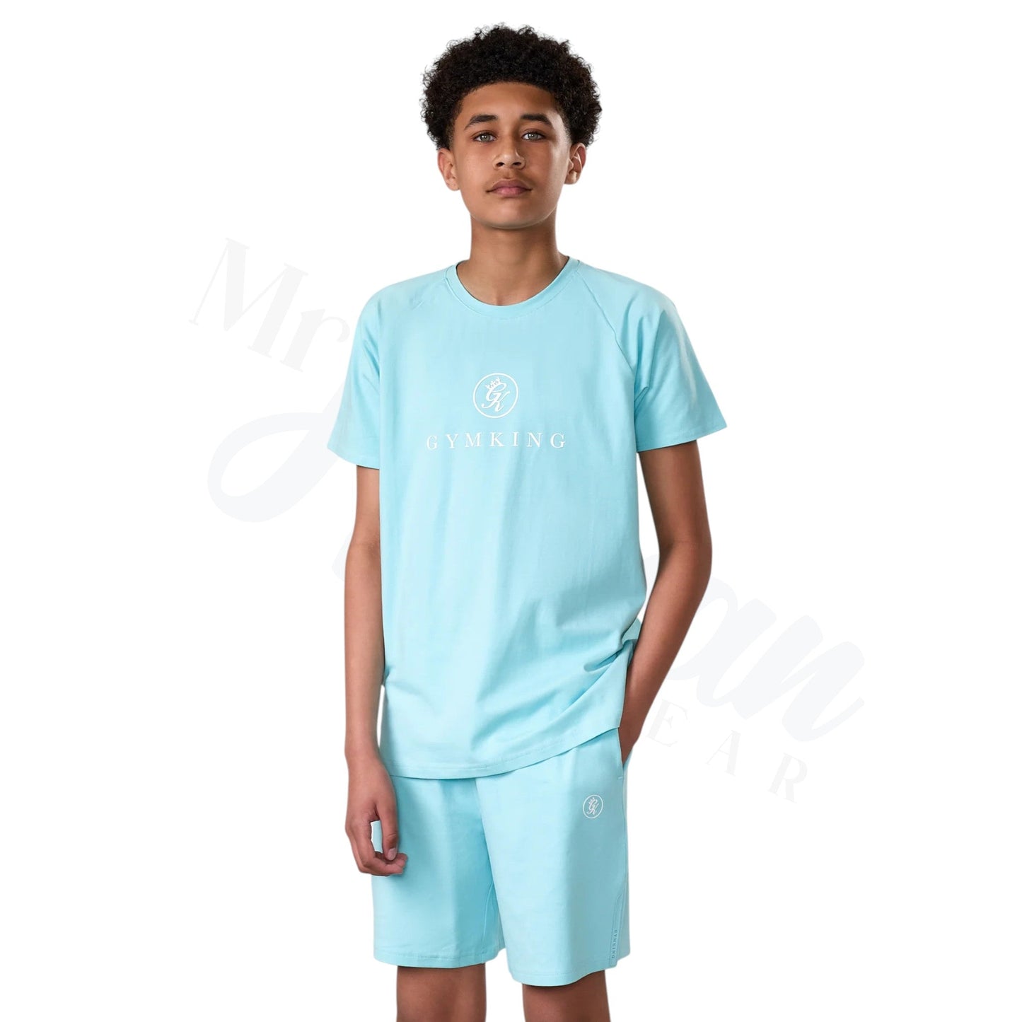 Kids Pro Performance Tee - Aqua Sky