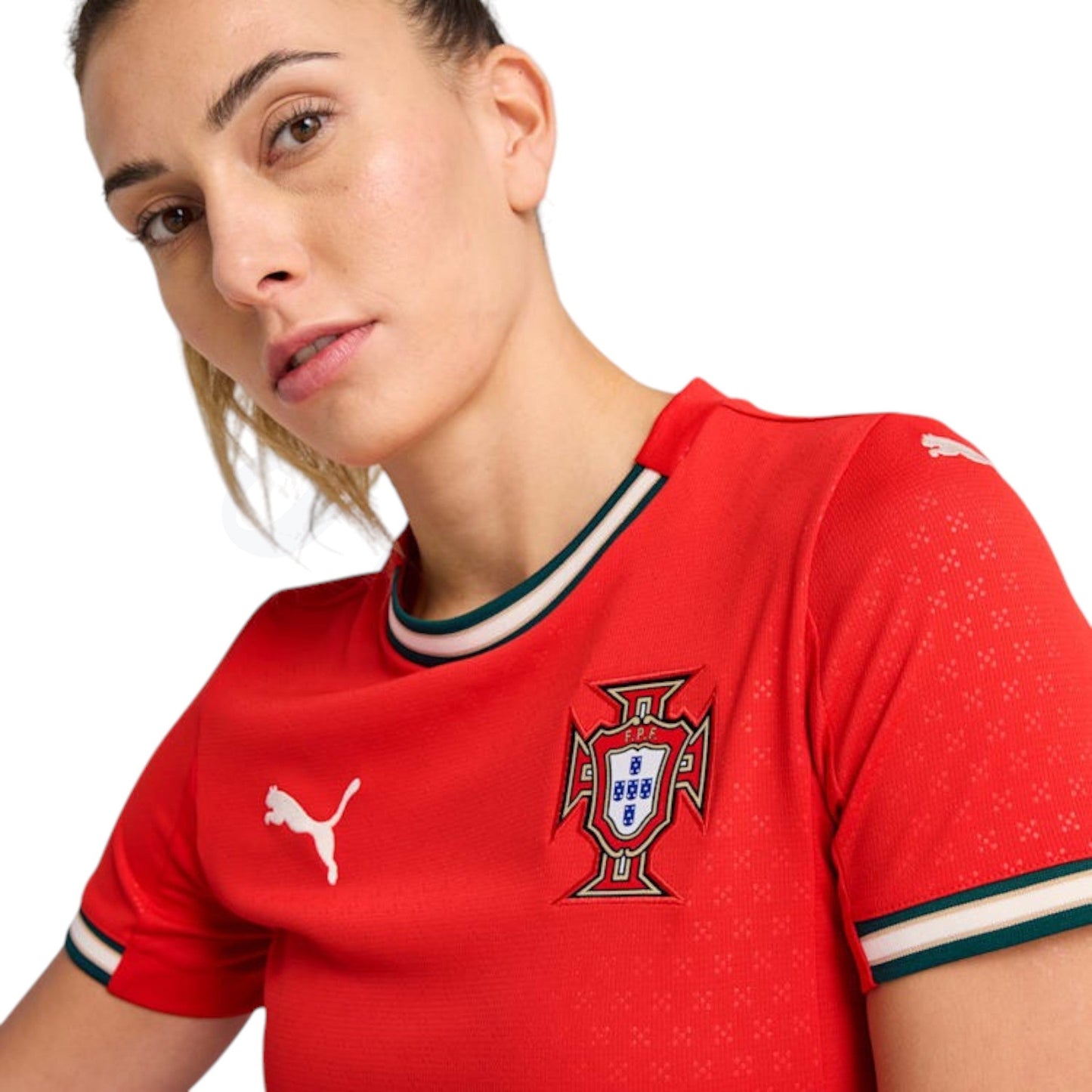PUMA Portugal Women's Home Fan Jersey 24/25