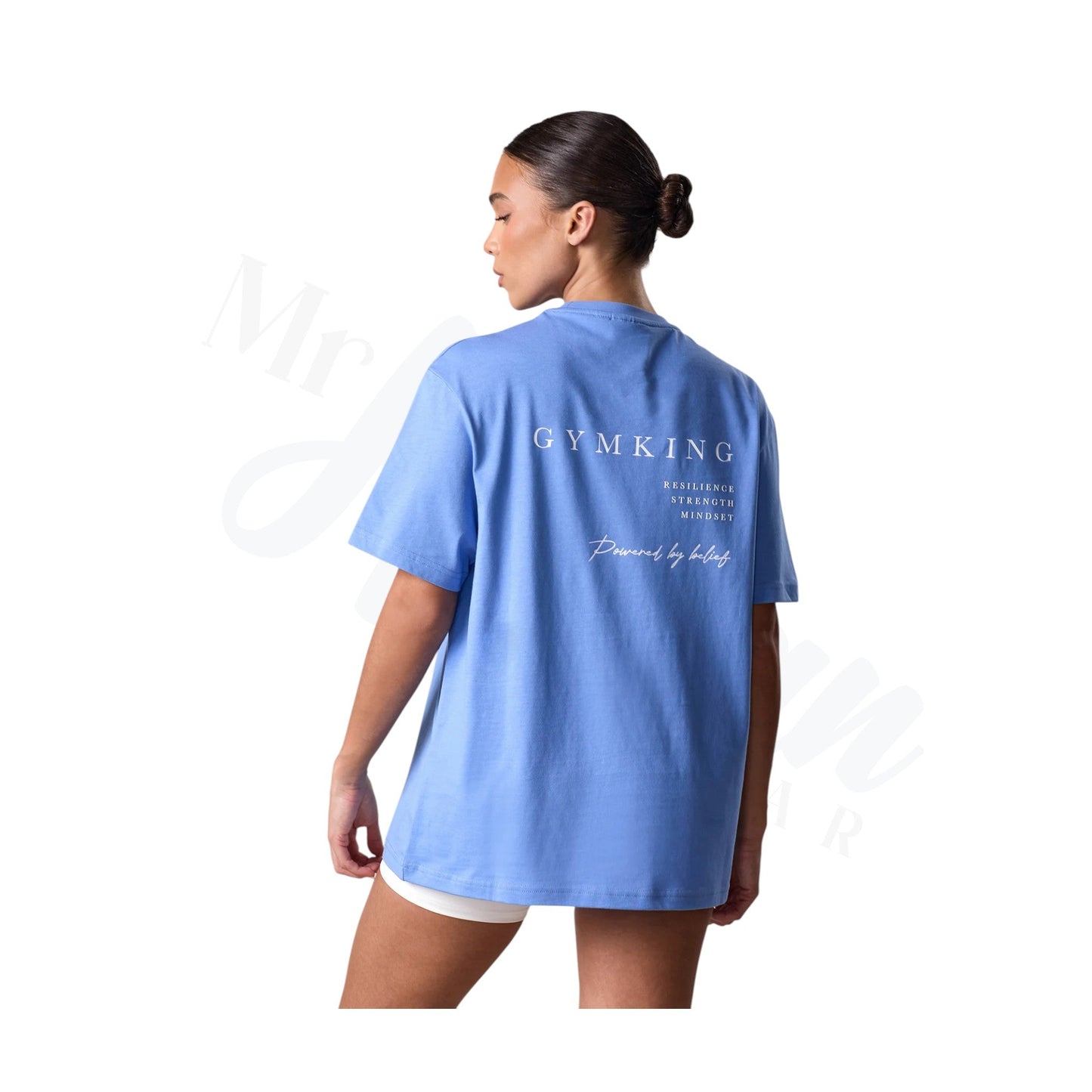 Chill in Style: Blue Iris Boyfriend Tee