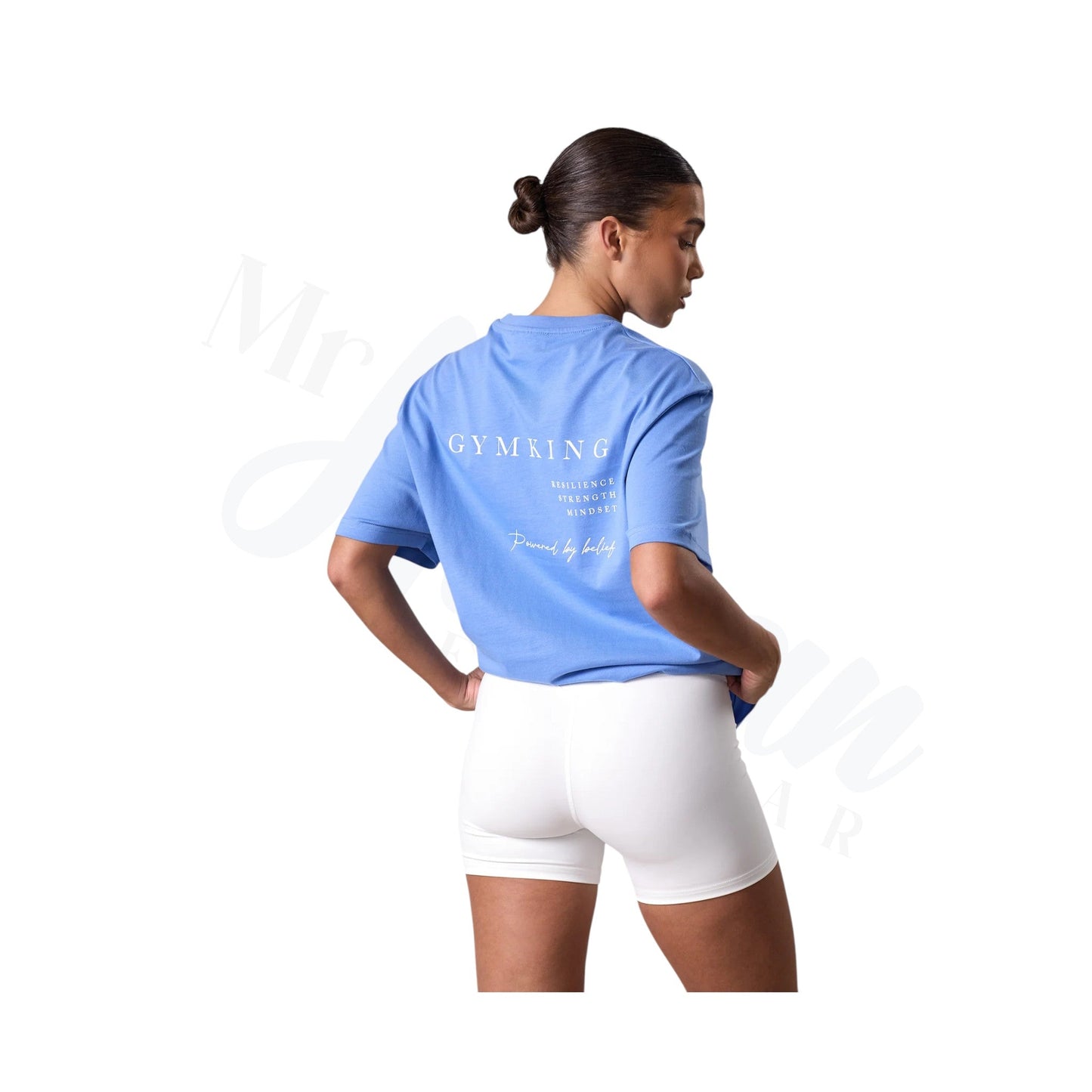 Chill in Style: Blue Iris Boyfriend Tee