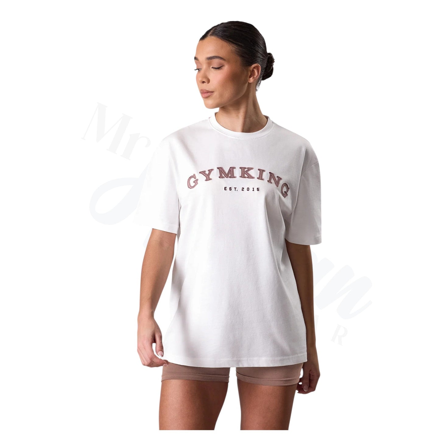 Compose Jersey Boyfriend Tee - Cream