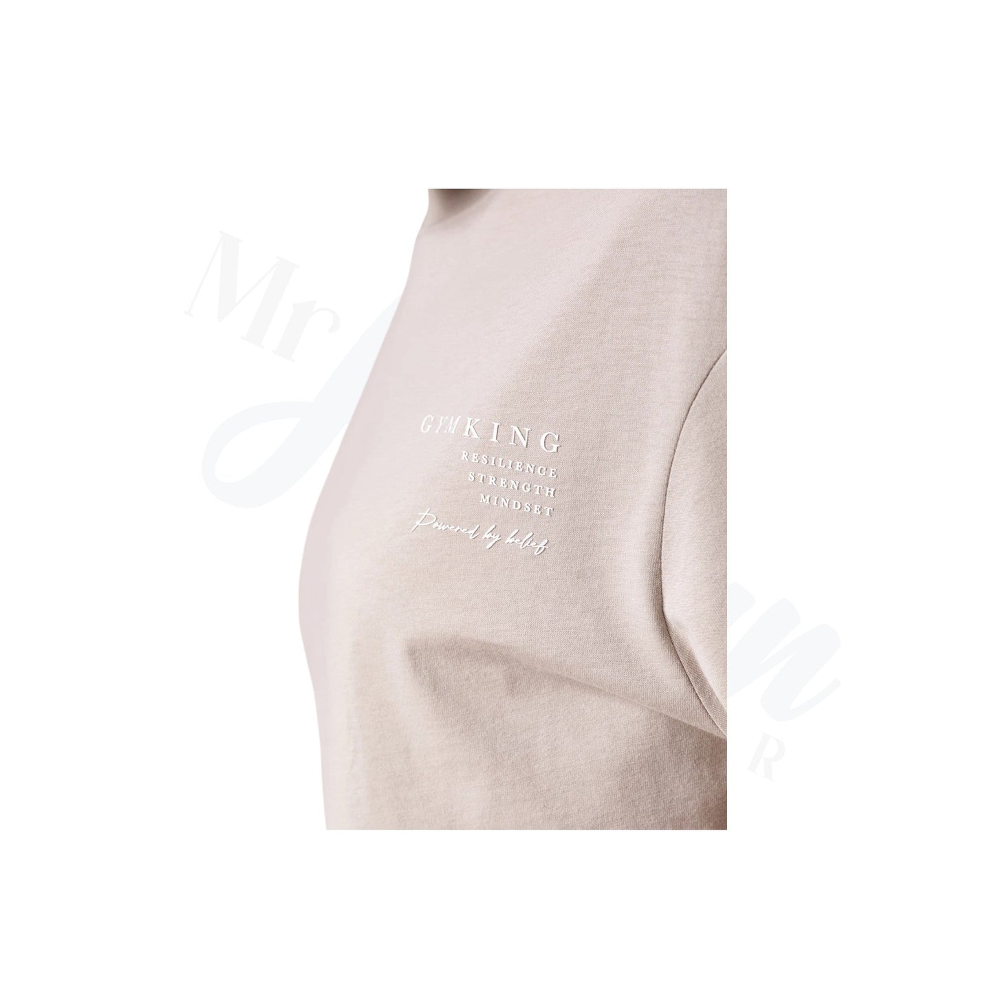 Effortless Style in Vanilla Brown Tee