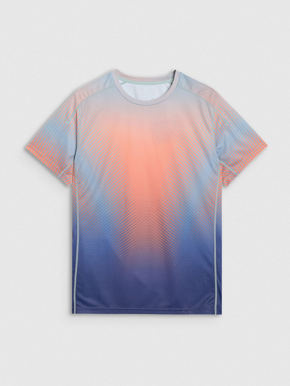 Men's regular quick-drying training T-shirt Robert Lewandowski - turquoise