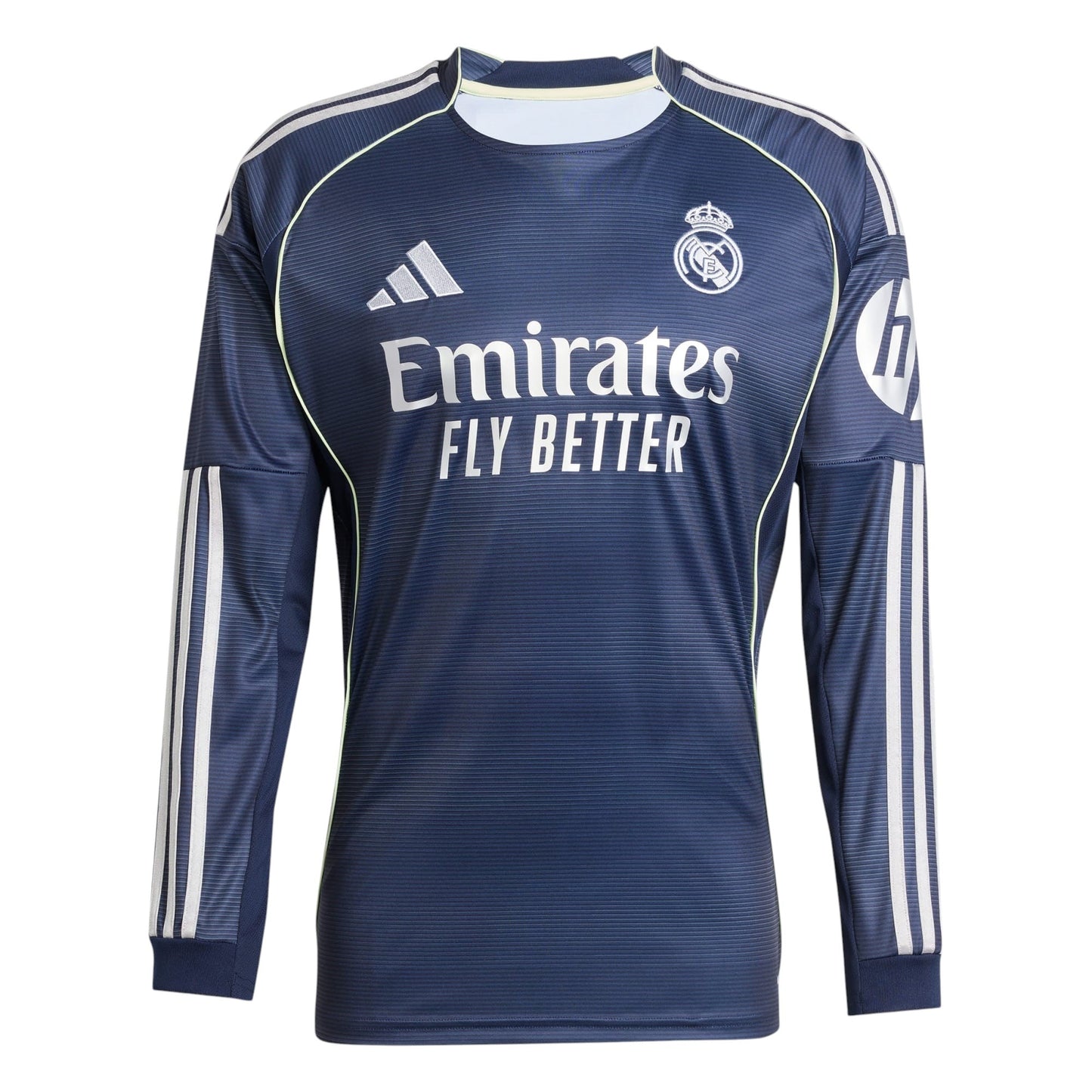 Real Madrid 25/26 Long Sleeve Away Jersey