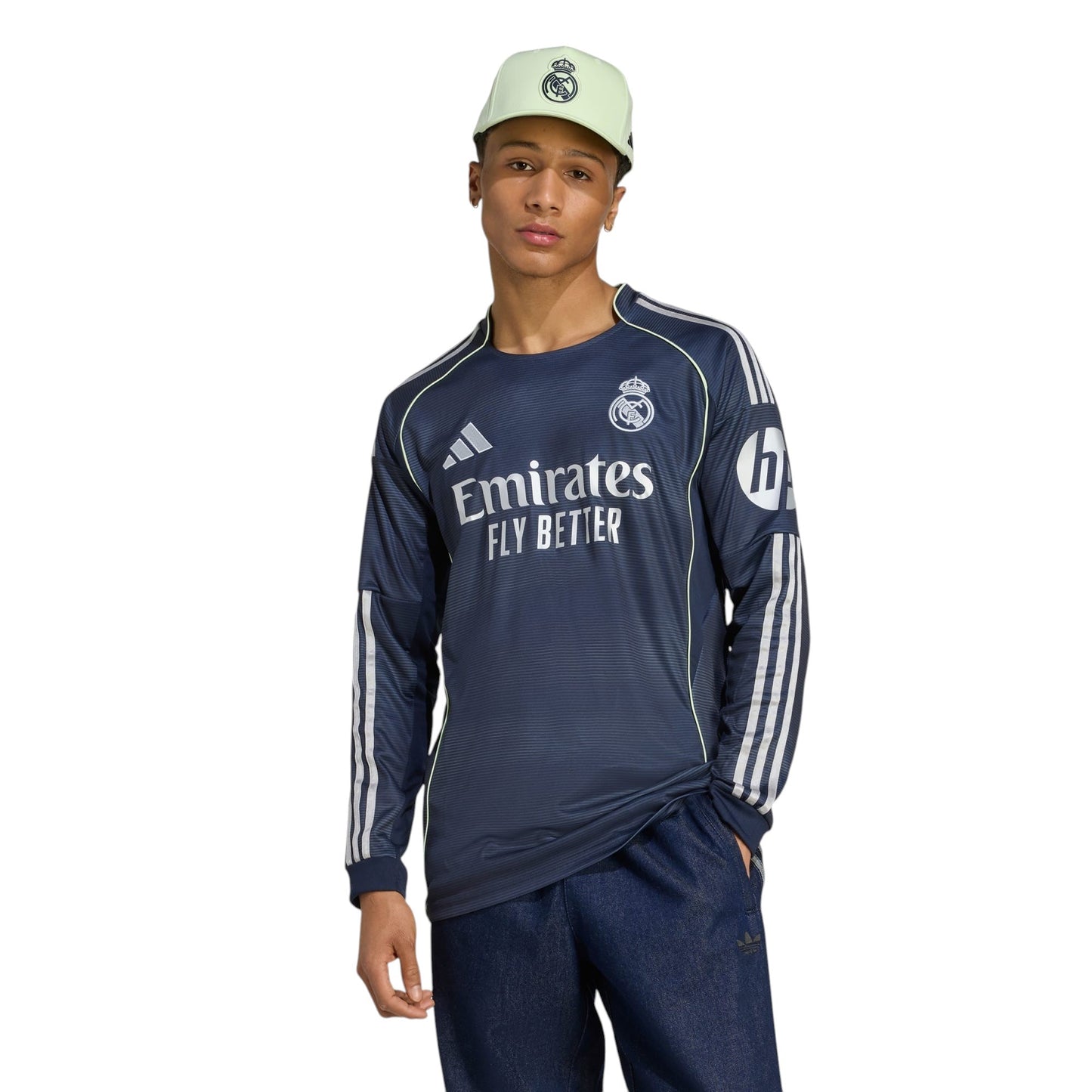 Real Madrid 25/26 Long Sleeve Away Jersey