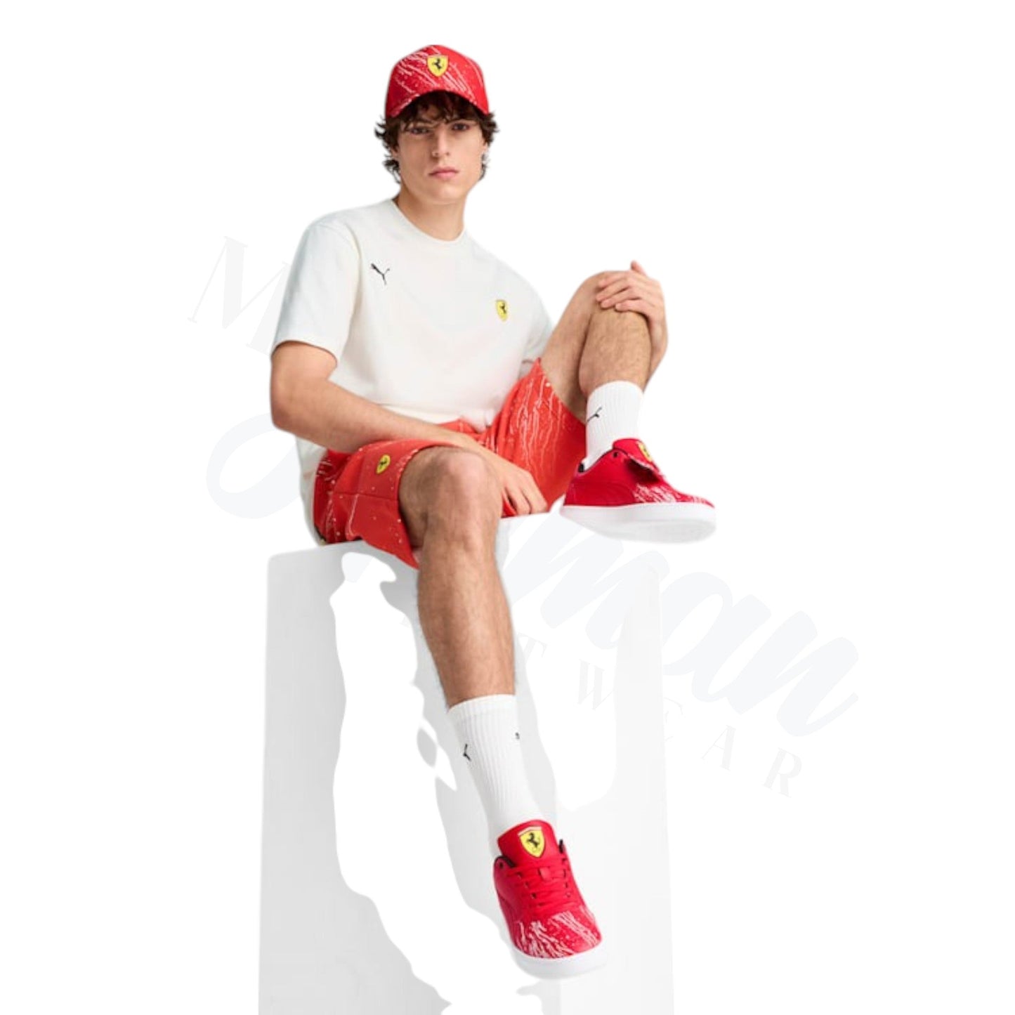 Scuderia Ferrari Color Splash Men's Tee