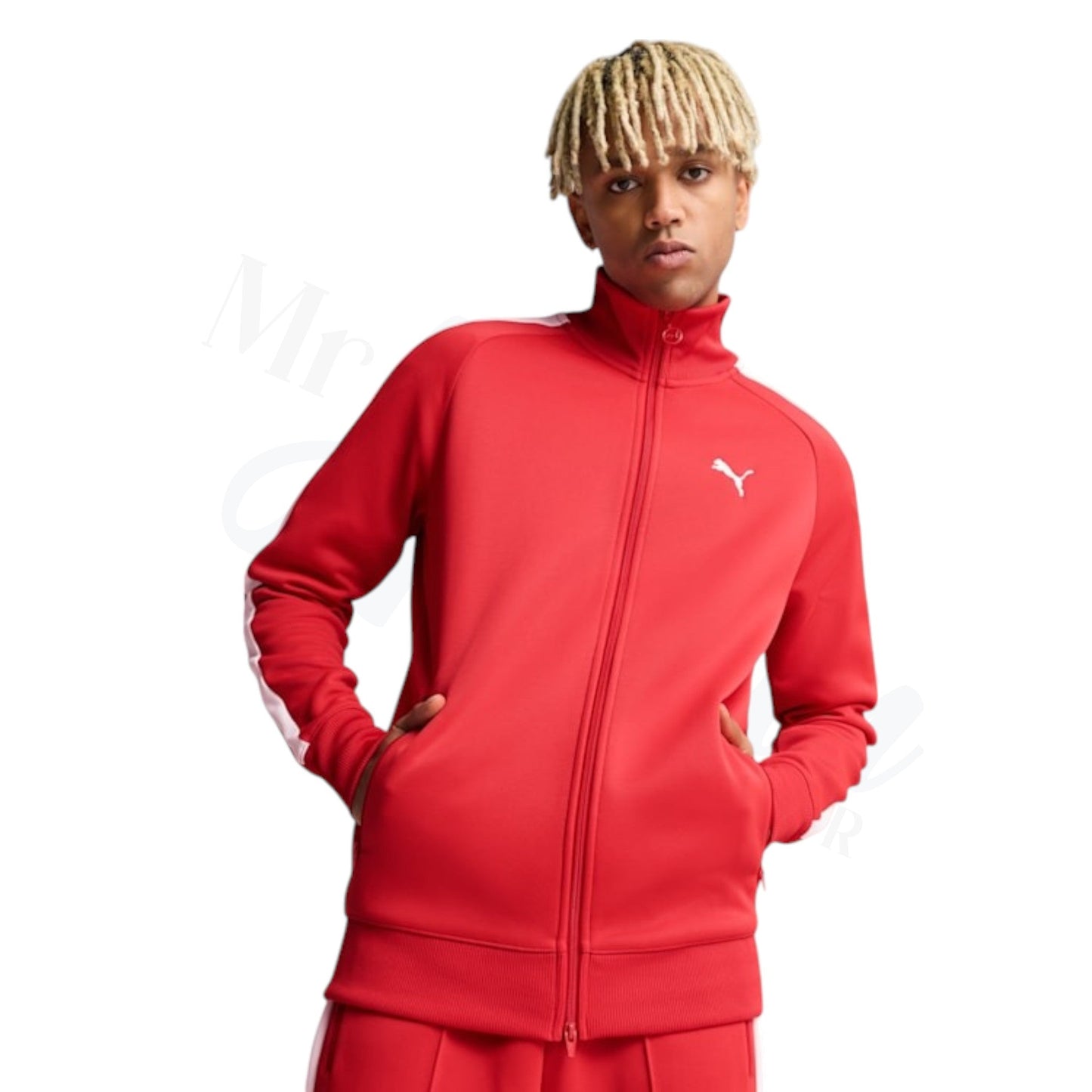 Iconic T7 Stripe Men's Track Jacket