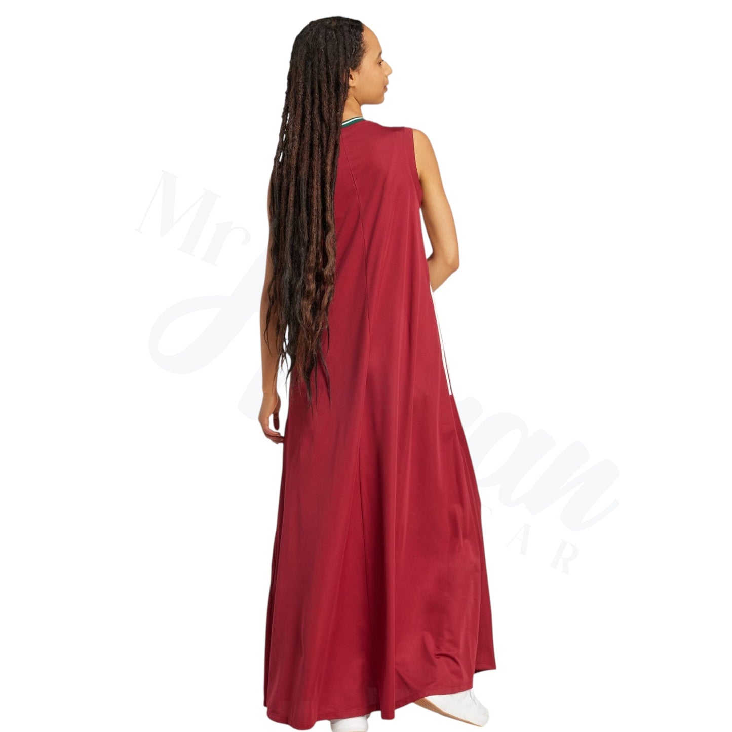 Tiro Cut 3-Stripes Soft Mesh Long Dress