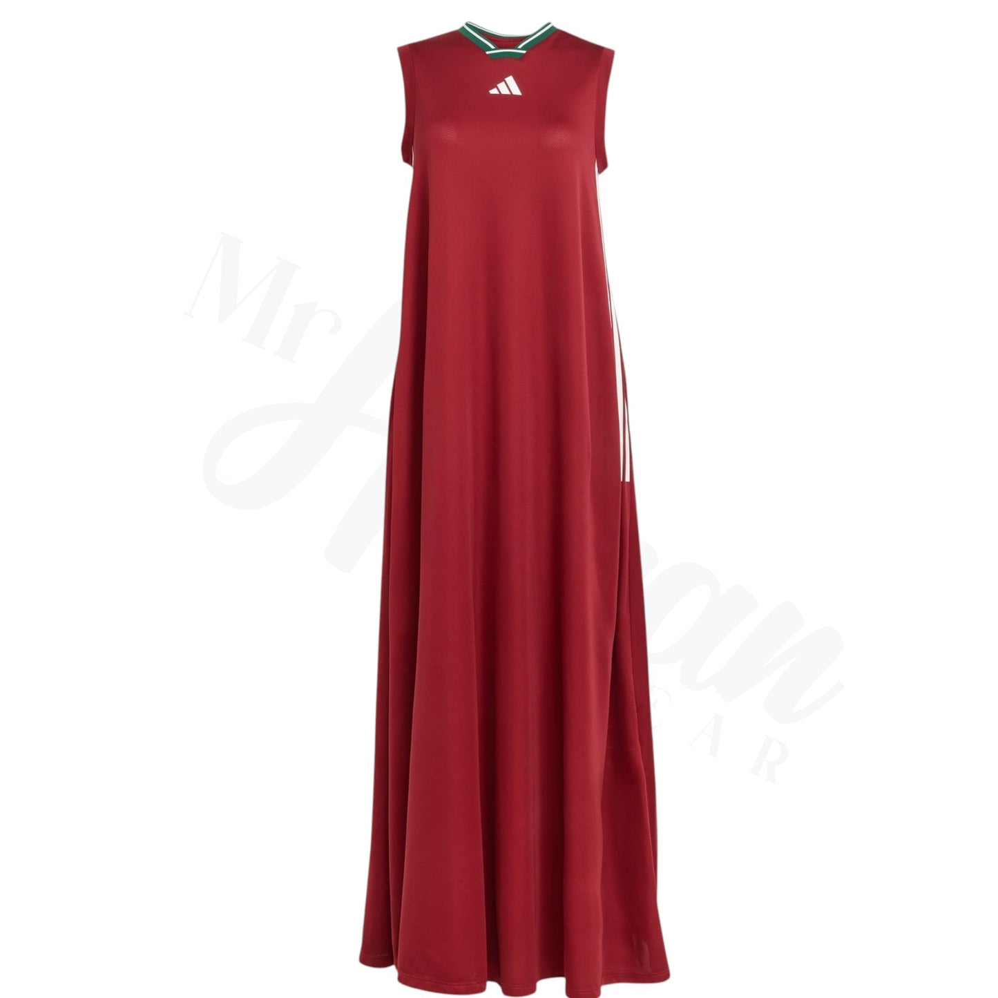 Tiro Cut 3-Stripes Soft Mesh Long Dress