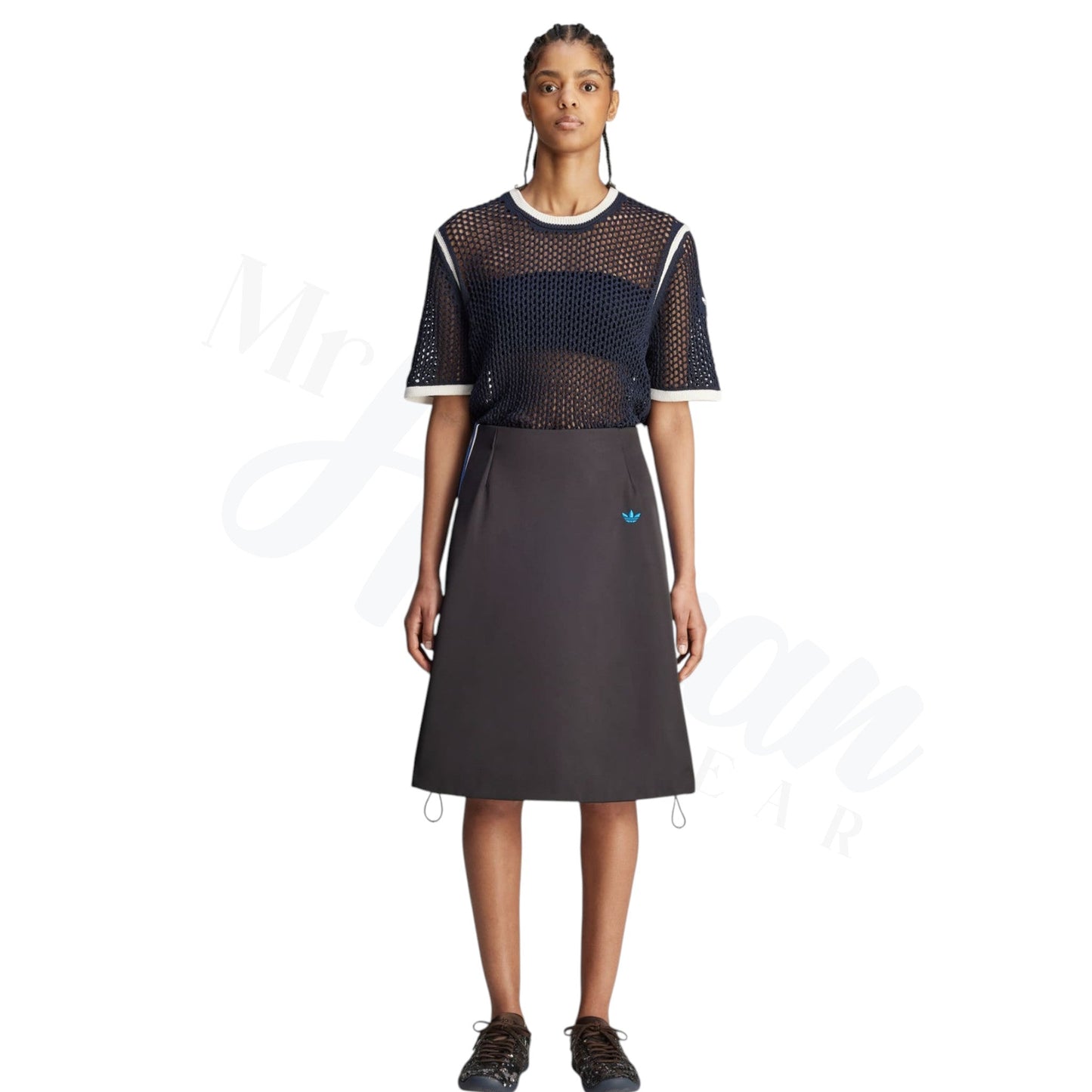 Wales Bonner Satin Skirt
