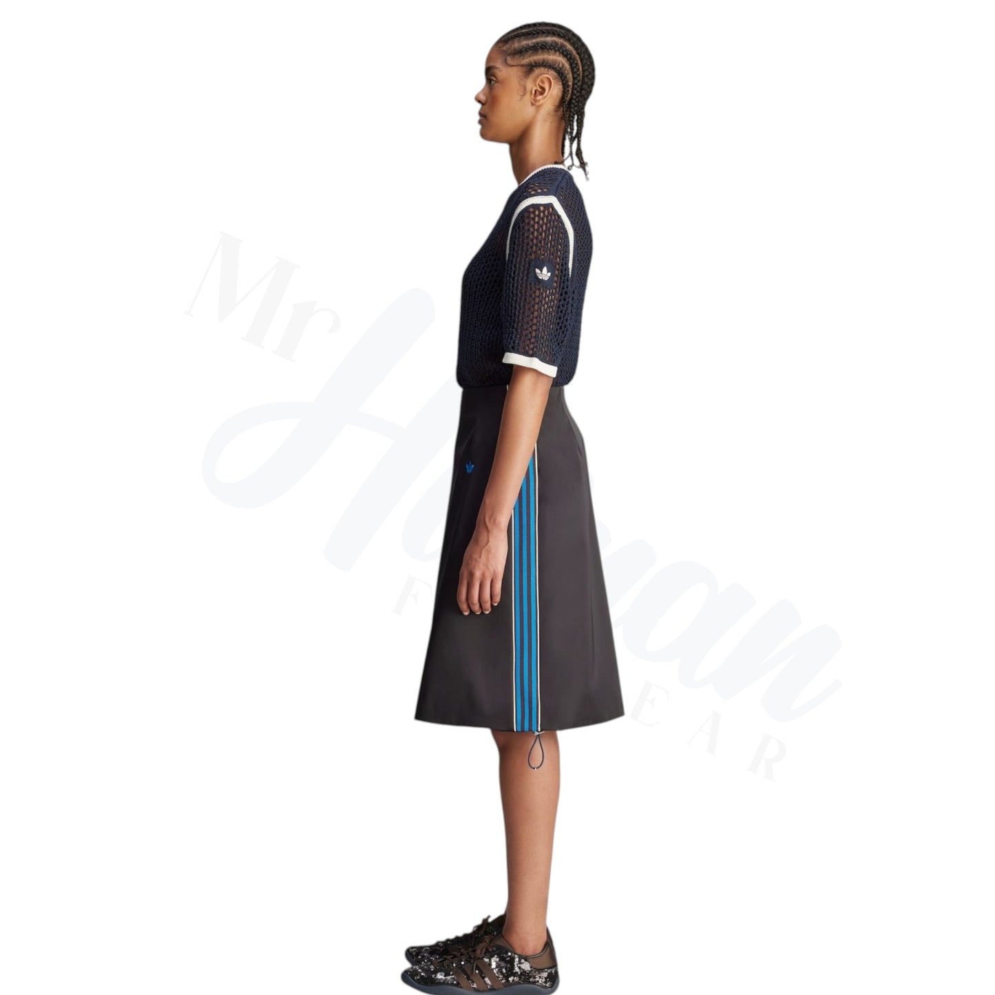 Wales Bonner Satin Skirt